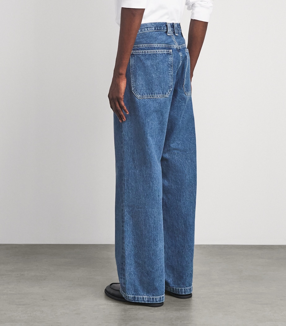 AGOLDE Mens Wide-Leg Grover Jeans Brigade Image 5