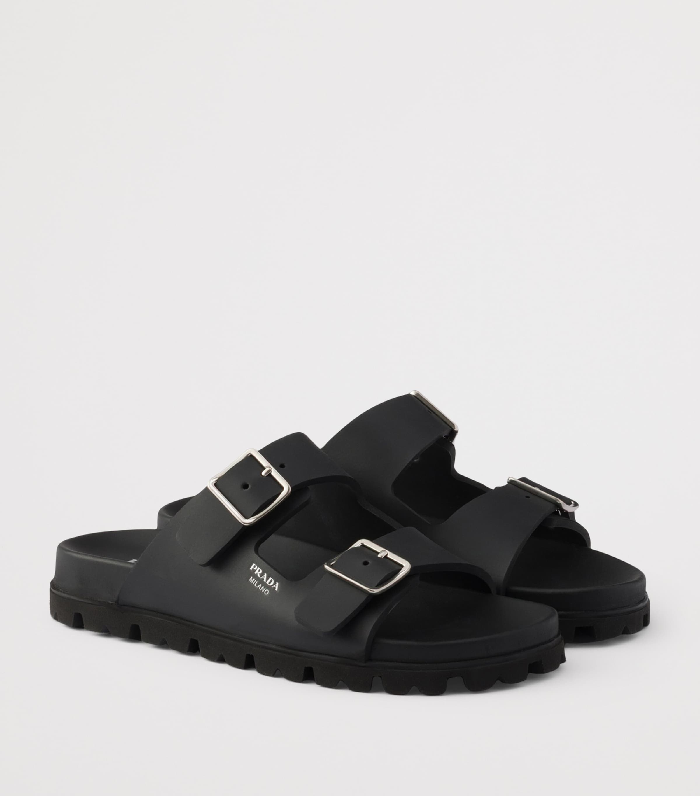 Prada Buckle Slides Image 2