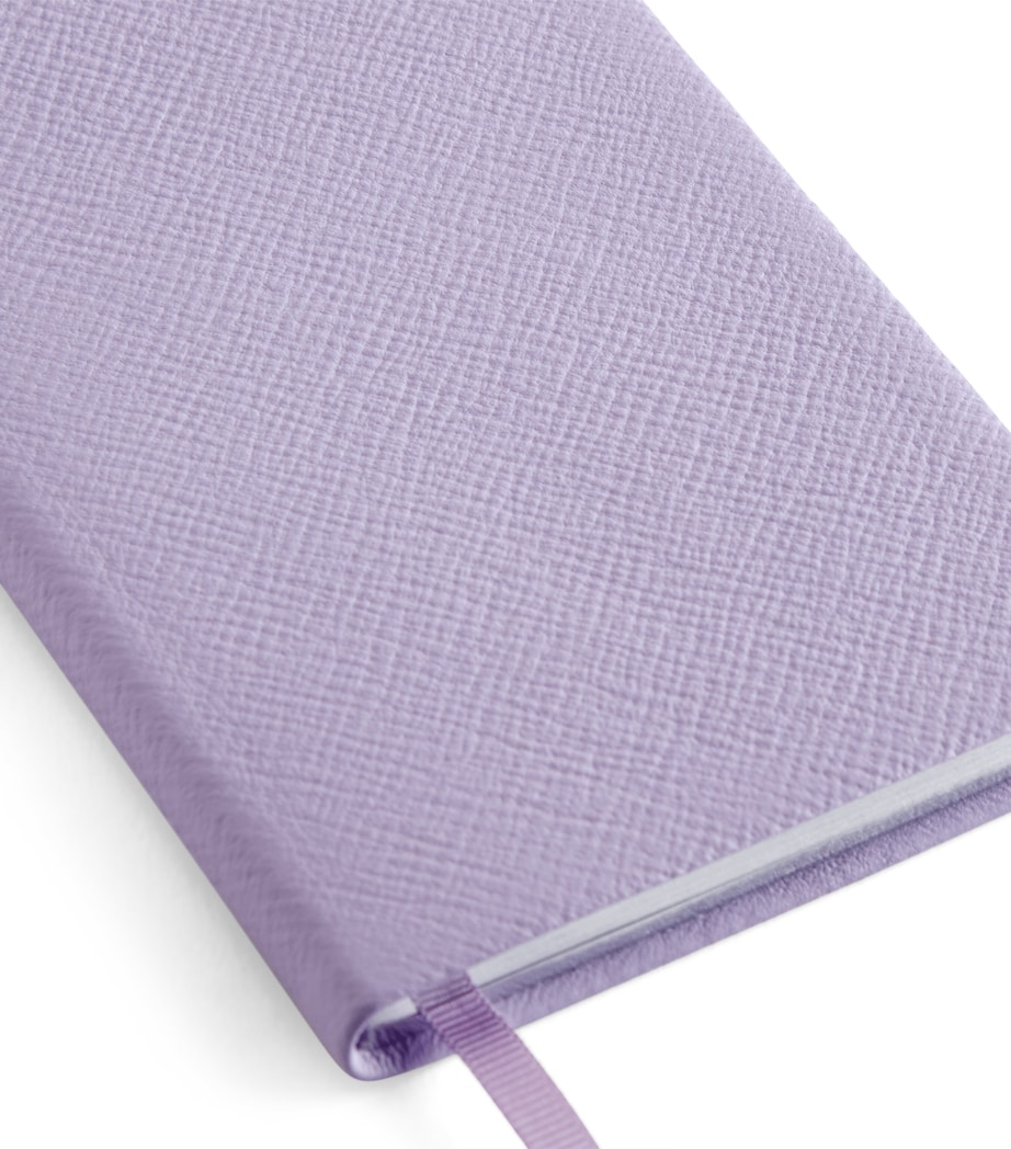 Leather Panama Notebook LILAC Image 3