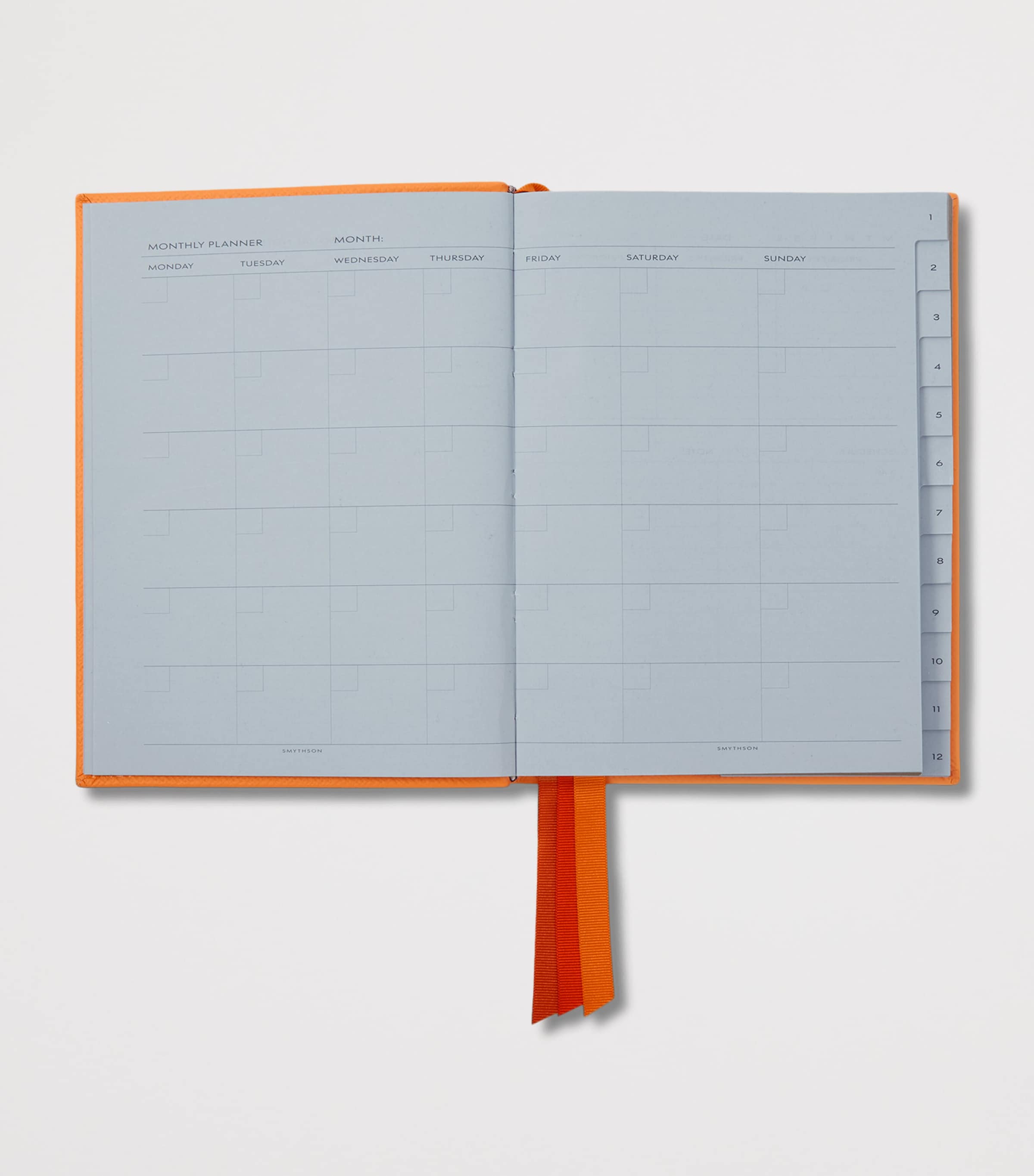Leather Soho Planner L ORANGE Image 2