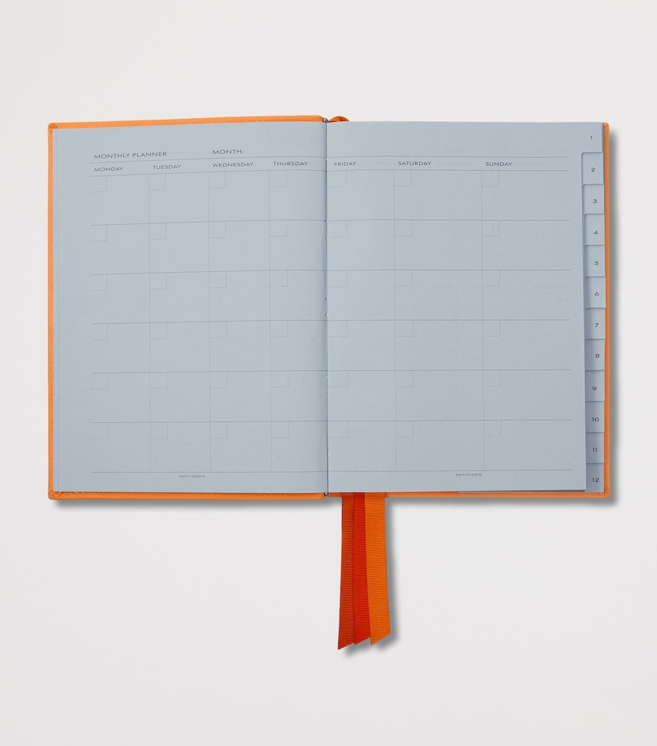 Leather Soho Planner L ORANGE Image 2