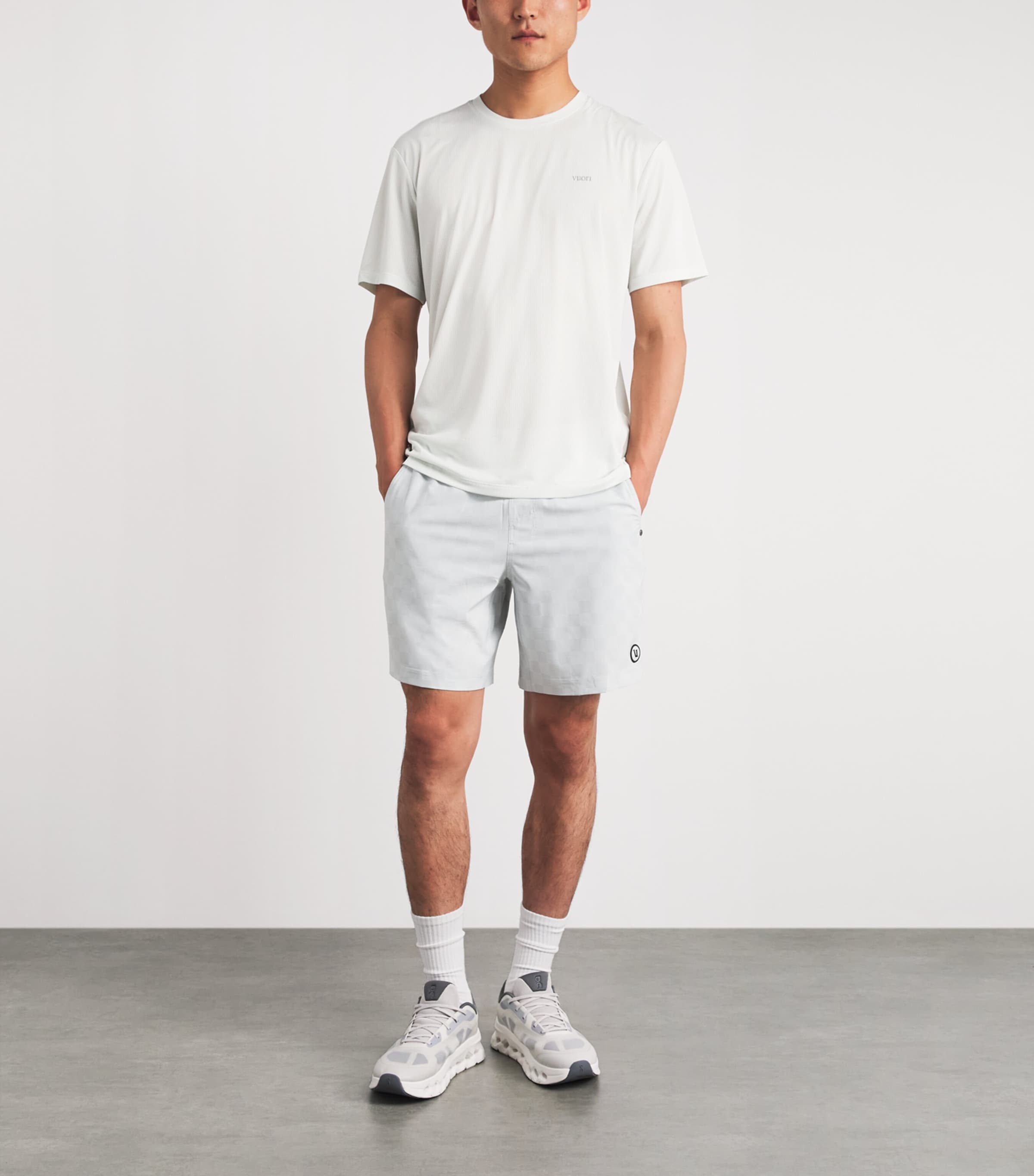 VUORI Mens Strato Breathe T-Shirt Bze Breeze Image 2