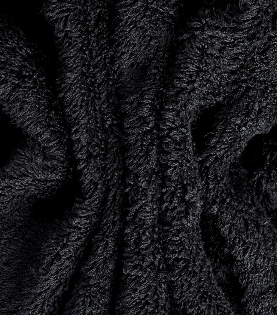 Super Pile Hand Towel (55cm x 100cm) 990 BLACK Image 2