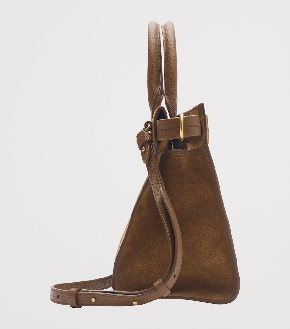 Small Suede Cotswolds Tote Bag HAZEL Image 4