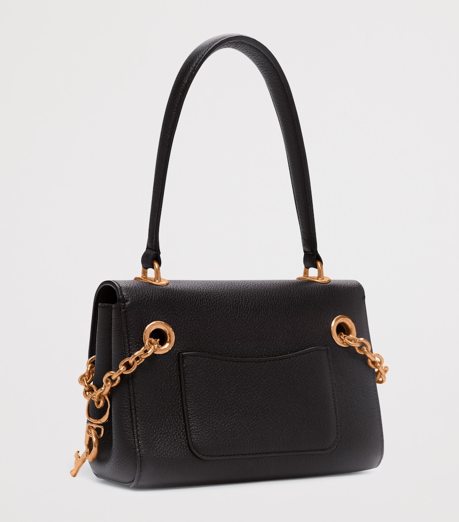 Schiaparelli Mini Leather Secret Bijoux Top-Handle Bag Gold/black Image 5