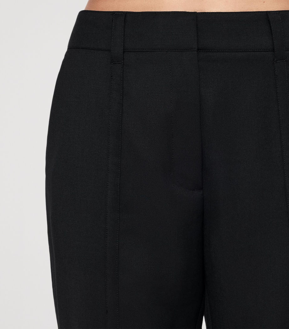 AllSaints Womens Roxanne Trousers Black Image 4