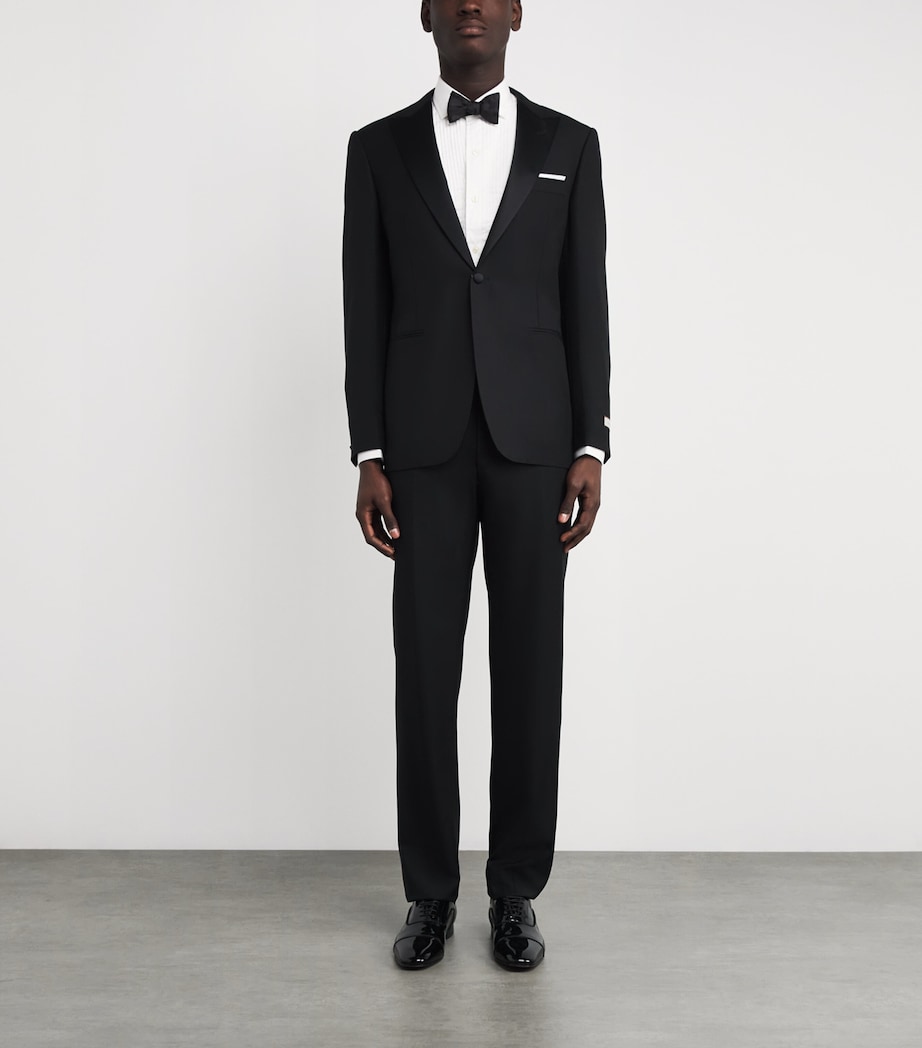 Cotton Custom Fit Dress Shirt WHITE Image 2