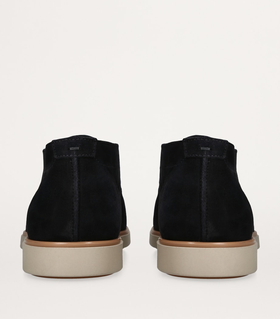 Suede Paraiso Loafers NAVY Image 2