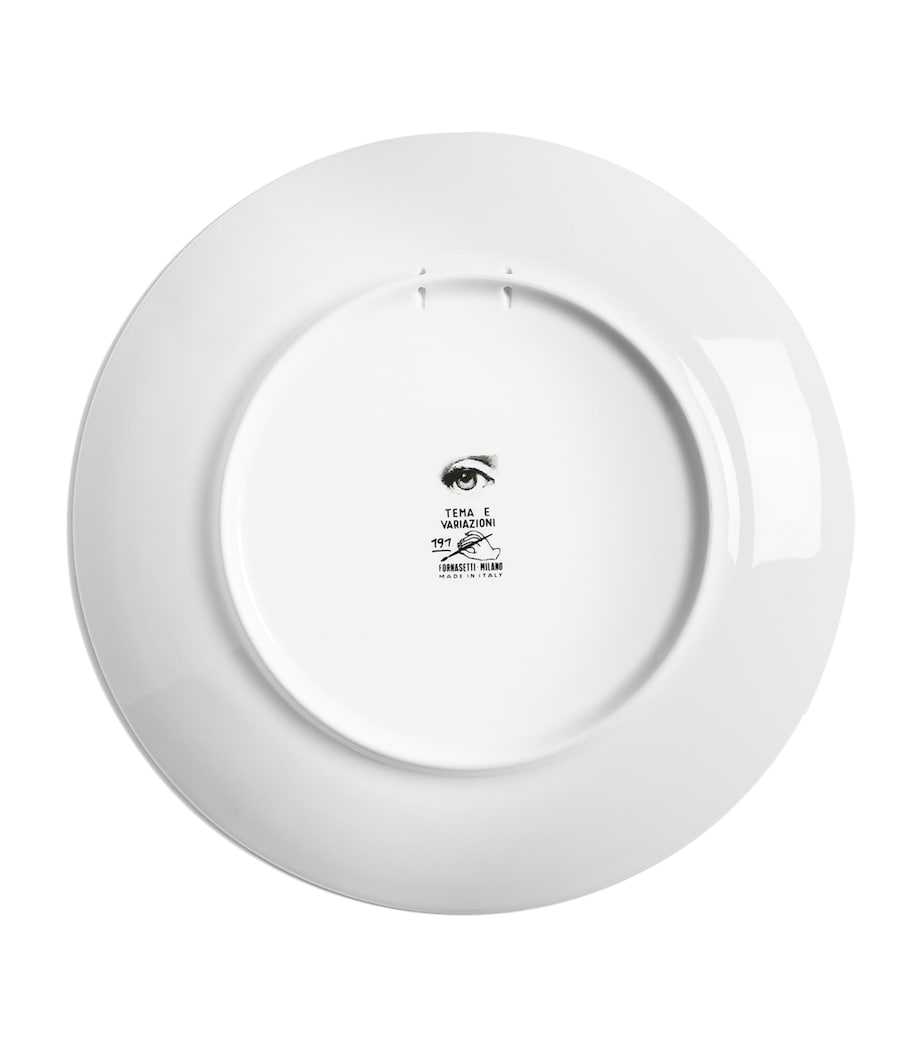 Fornasetti Tema e Variazioni No. 191 Wall Plate (26cm) Image 3