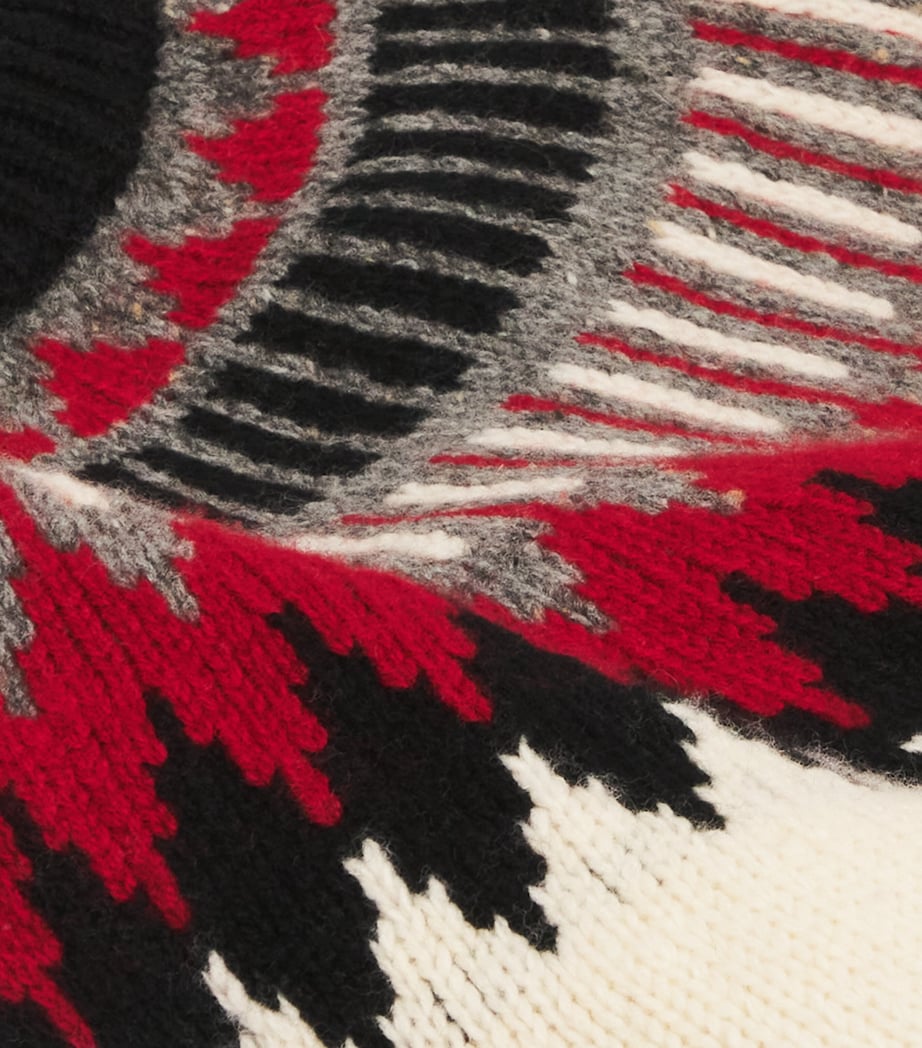 Wool-Cashmere Fair Isle Sweater AUTHENTC CREAM MULTI Image 5