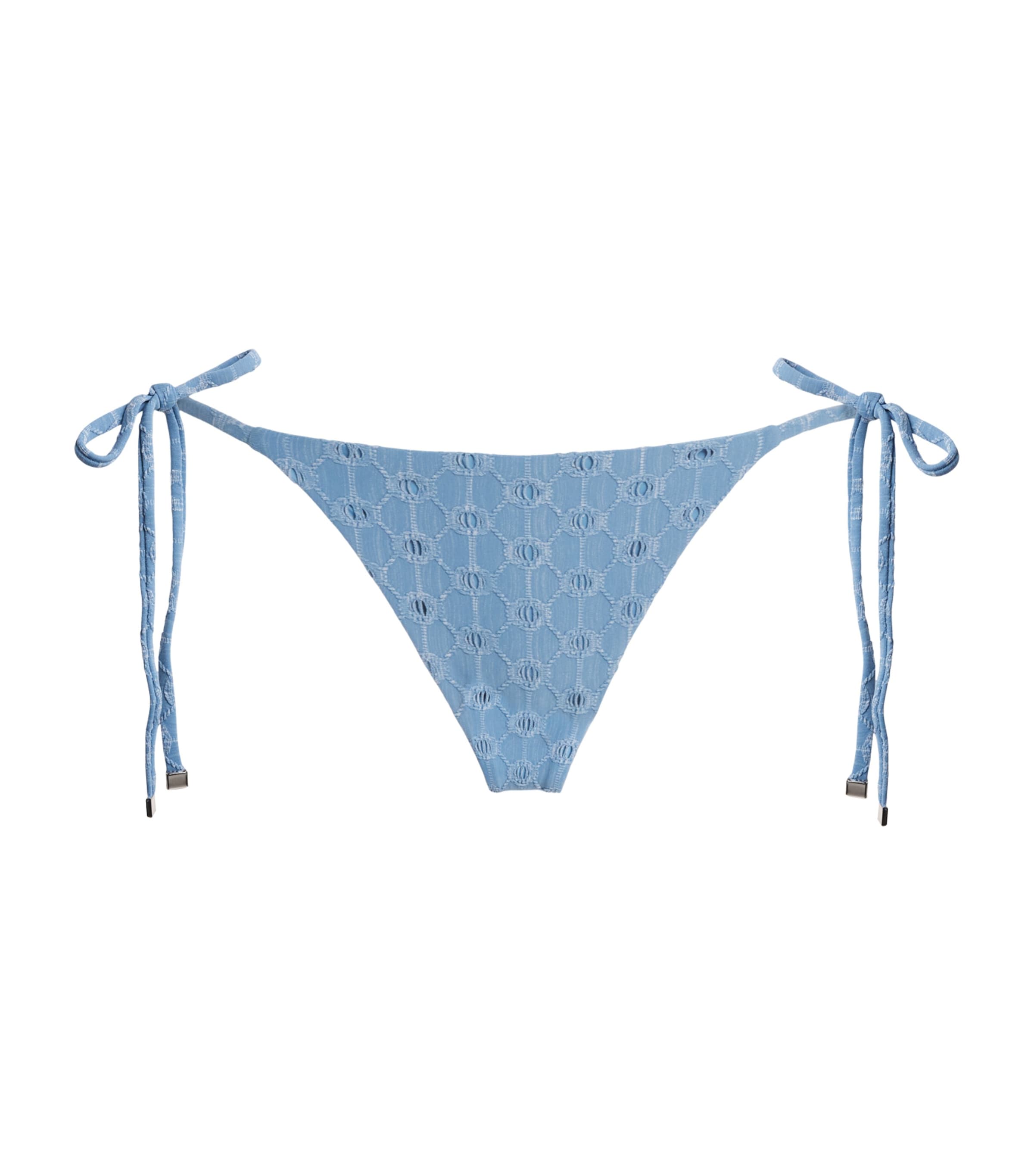 Devon Windsor Womens Eadie Tie Bikini Briefs Capri Image 1