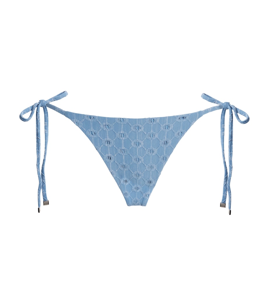 Devon Windsor Womens Eadie Tie Bikini Briefs Capri Image 1