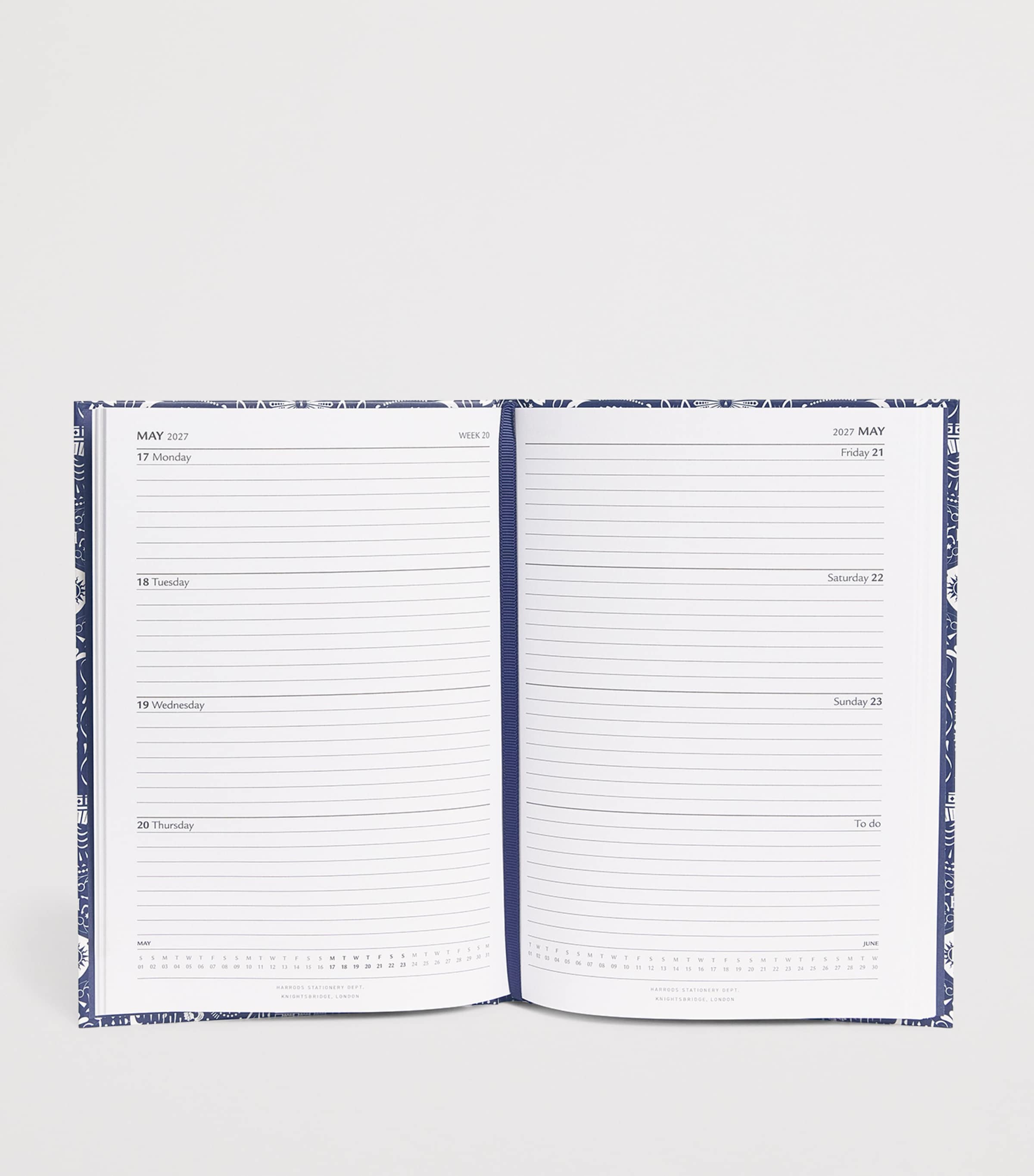 Harrods Knights of Brompton 2027 Diary Image 2