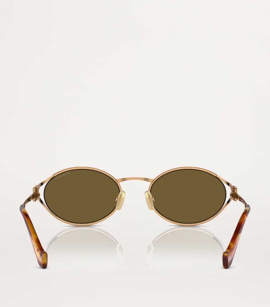 Metal Oval MU52YS Sunglasses 7OE01T Image 4