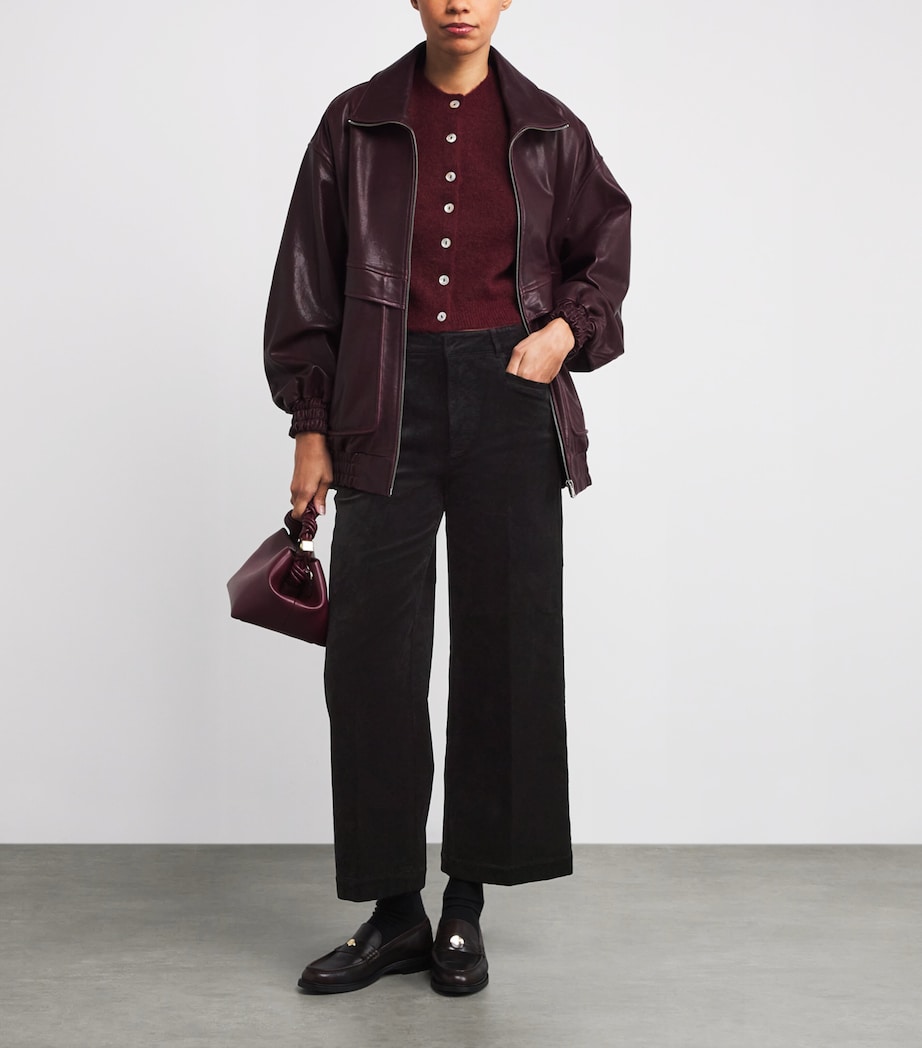 Velvet Anessa Trousers BLACK OVERDYE Image 2