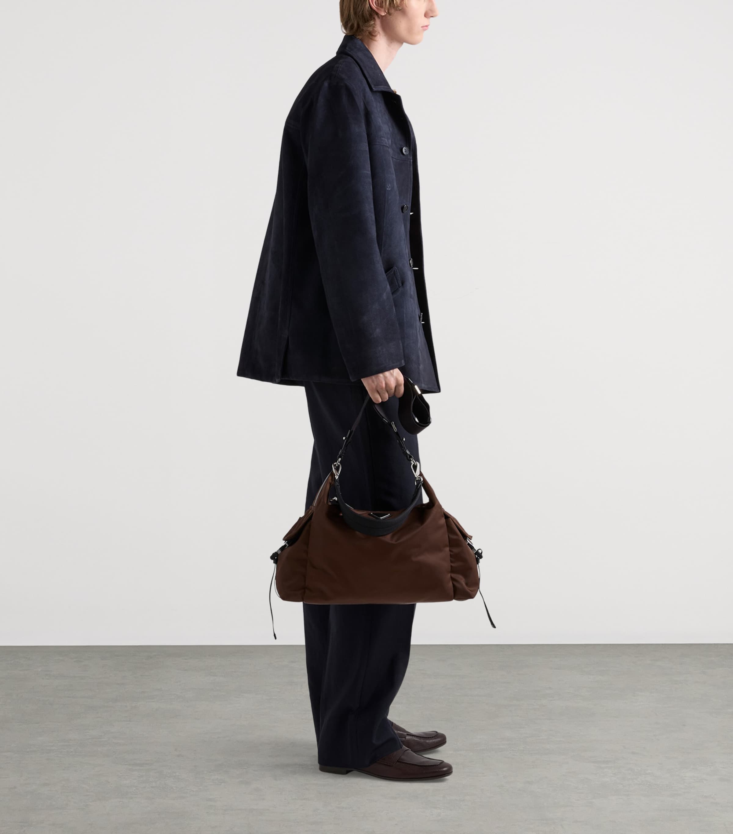 Prada Re-Nylon and Leather Explore Shoulder Bag Image 2