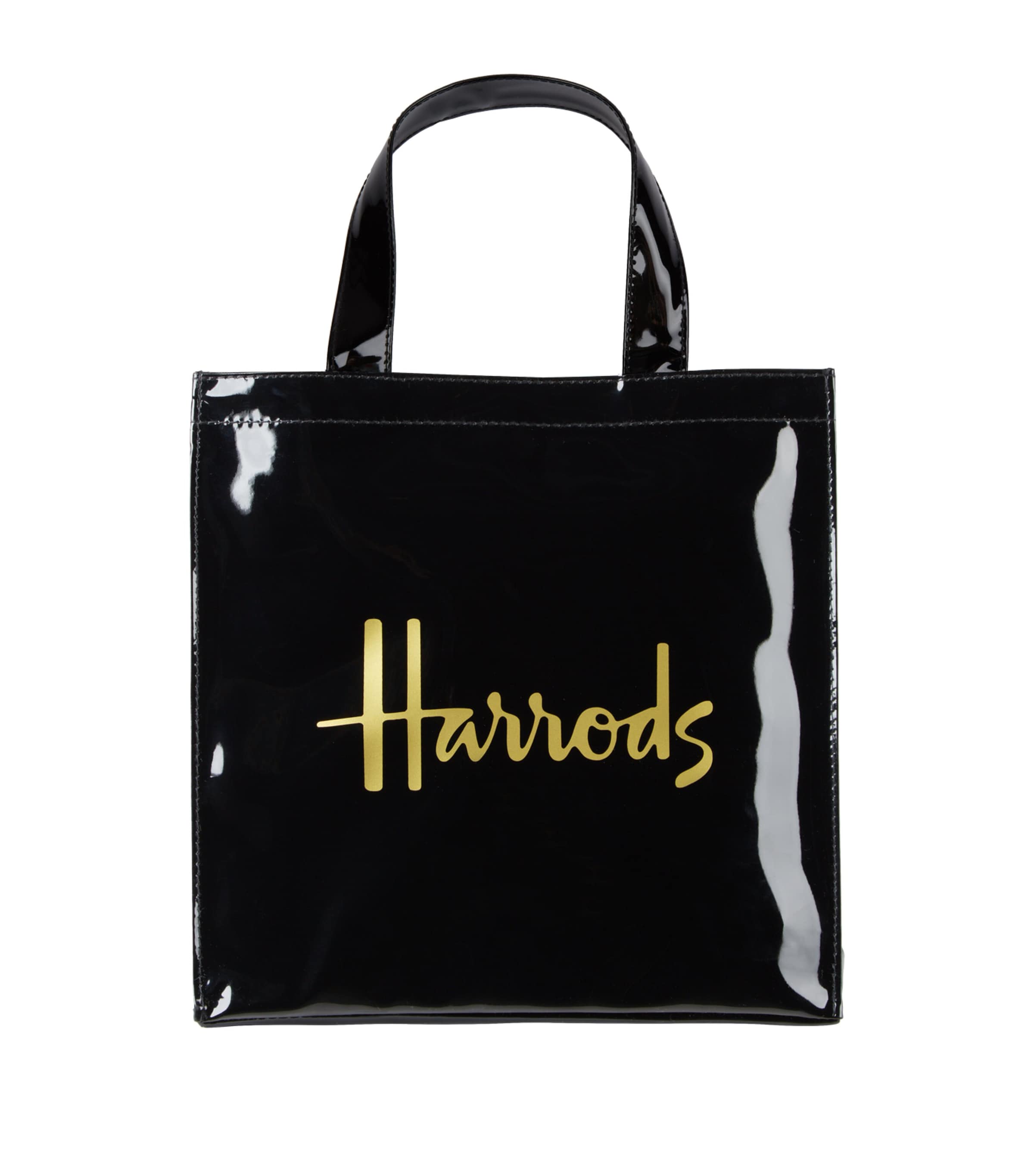 HARRODS SMALL LOGO SHOPPER BAG 