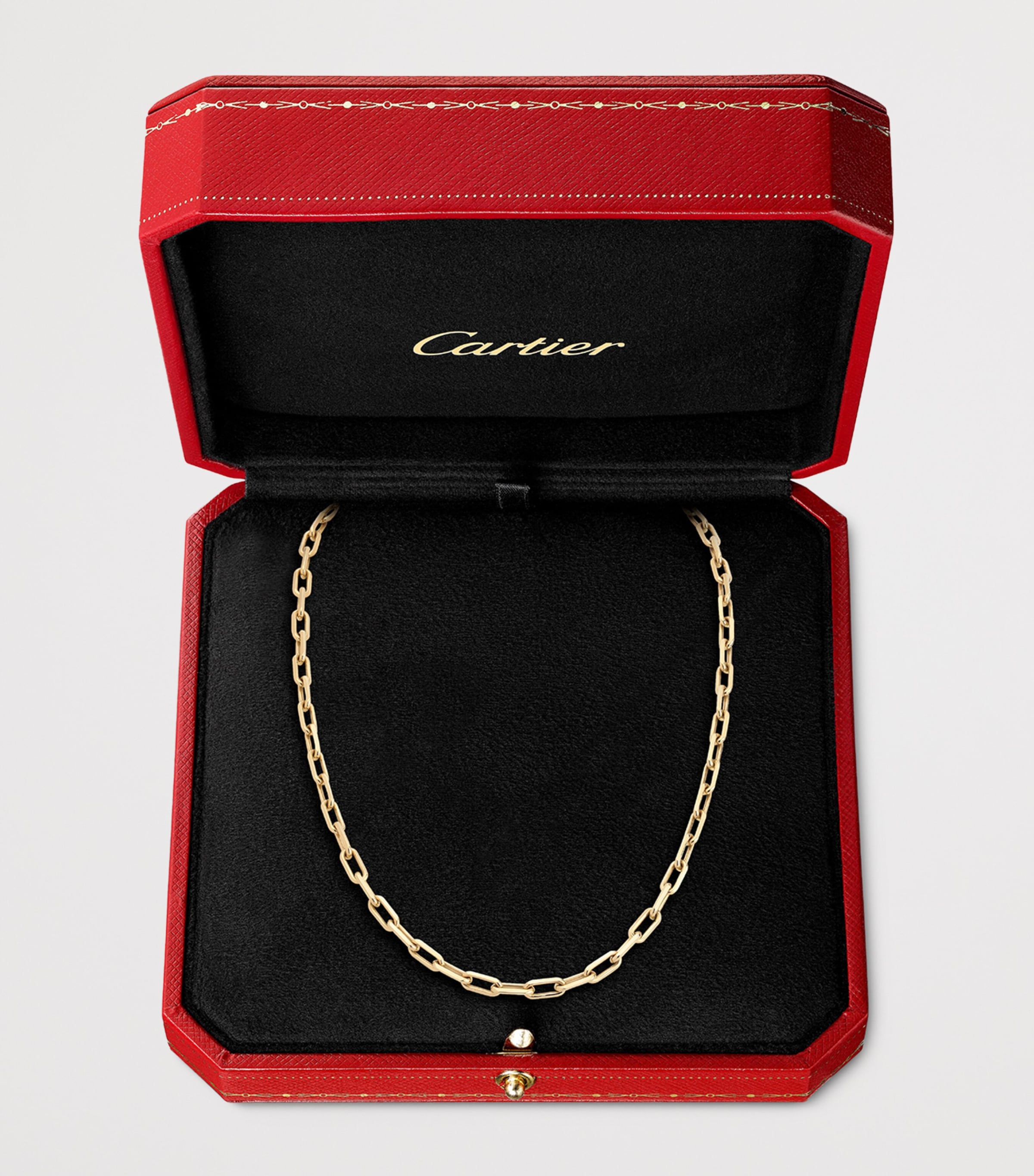 Yellow Gold Santos De Cartier Chain Necklace YELLOW GOLD Image 5