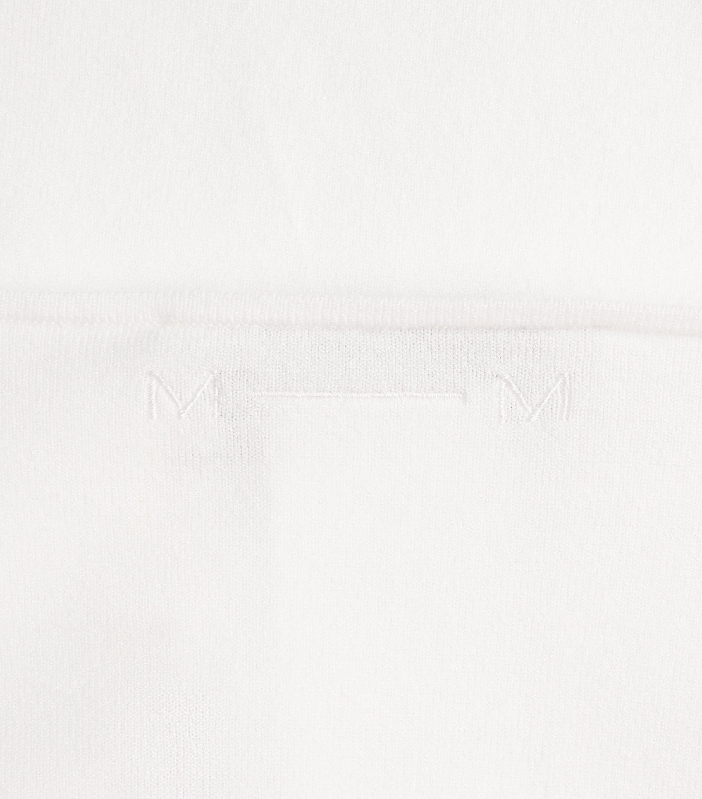 MM Womens Crew-Neck Sweater White Image 6