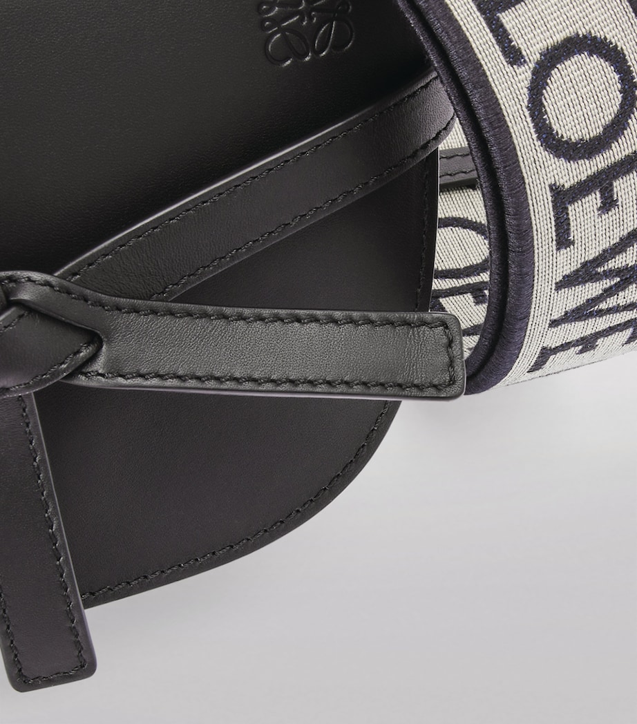 LOEWE Mini Gate Dual Bag Black Image 12