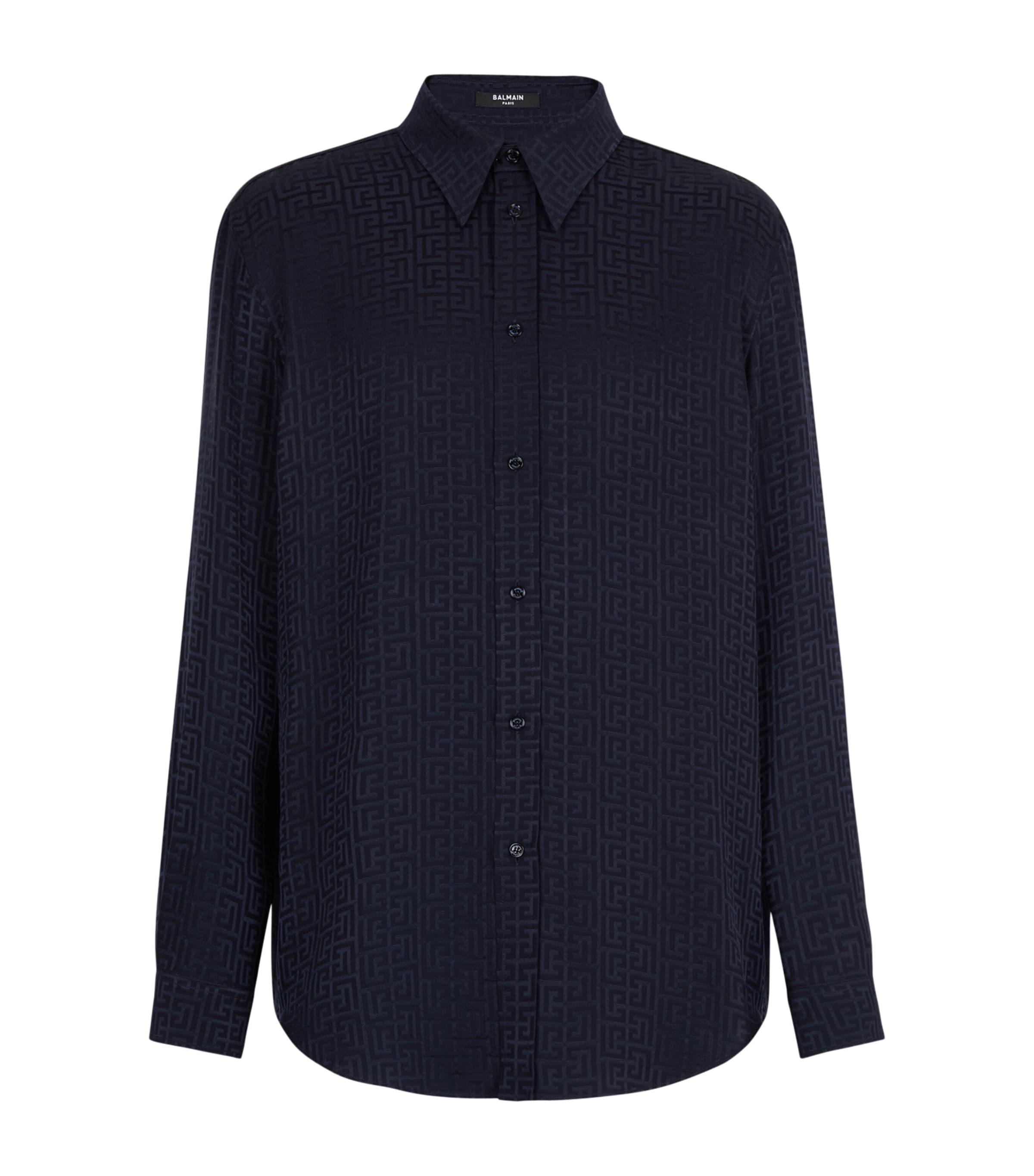 Monogram Jacquard Shirt 6UB MARINE Image 1