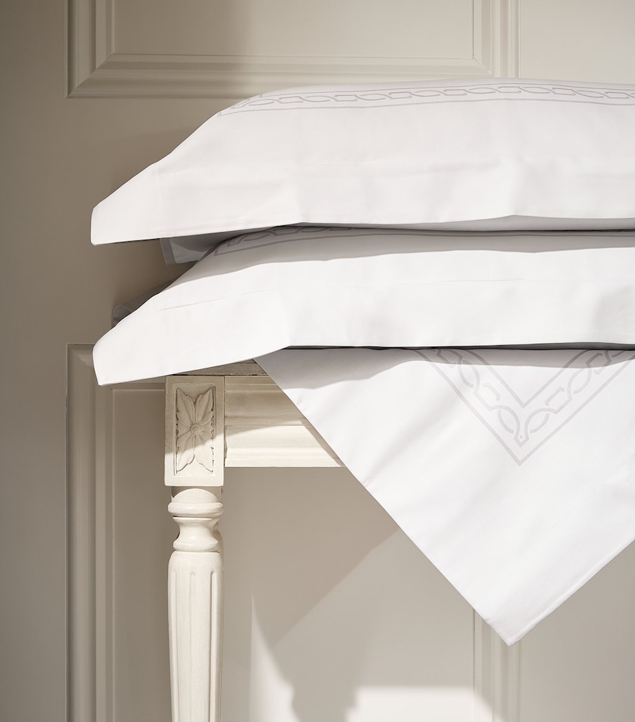 Versailles Super King Duvet Cover (260cm x 220cm) PERLE Image 4