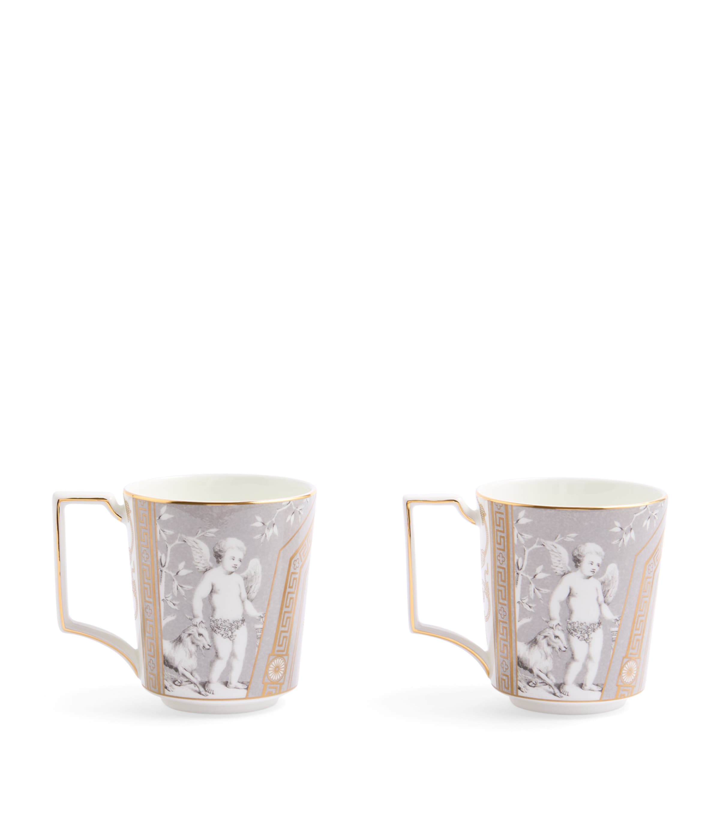Wedgwood Set of 2 Renaissance Mugs (300ml) Grey Image 3