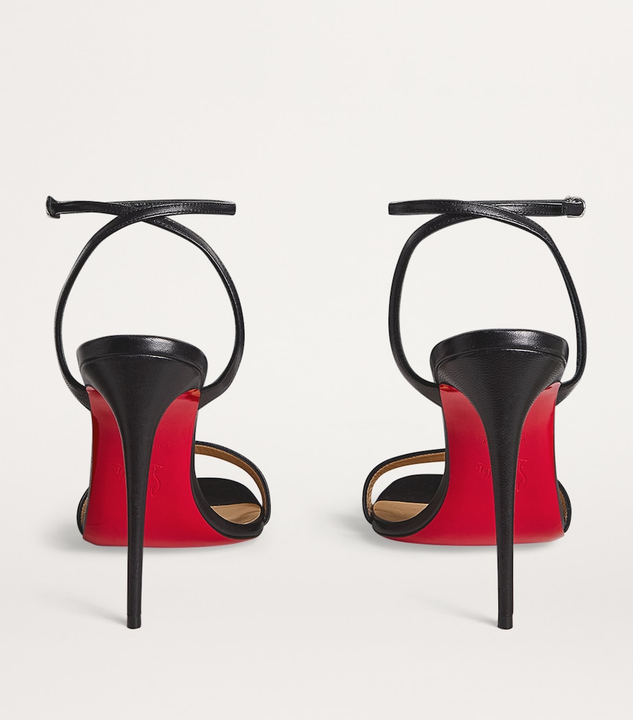 Loubigirl Nappa Leather Heeled Sandals 100 BK01 Image 4