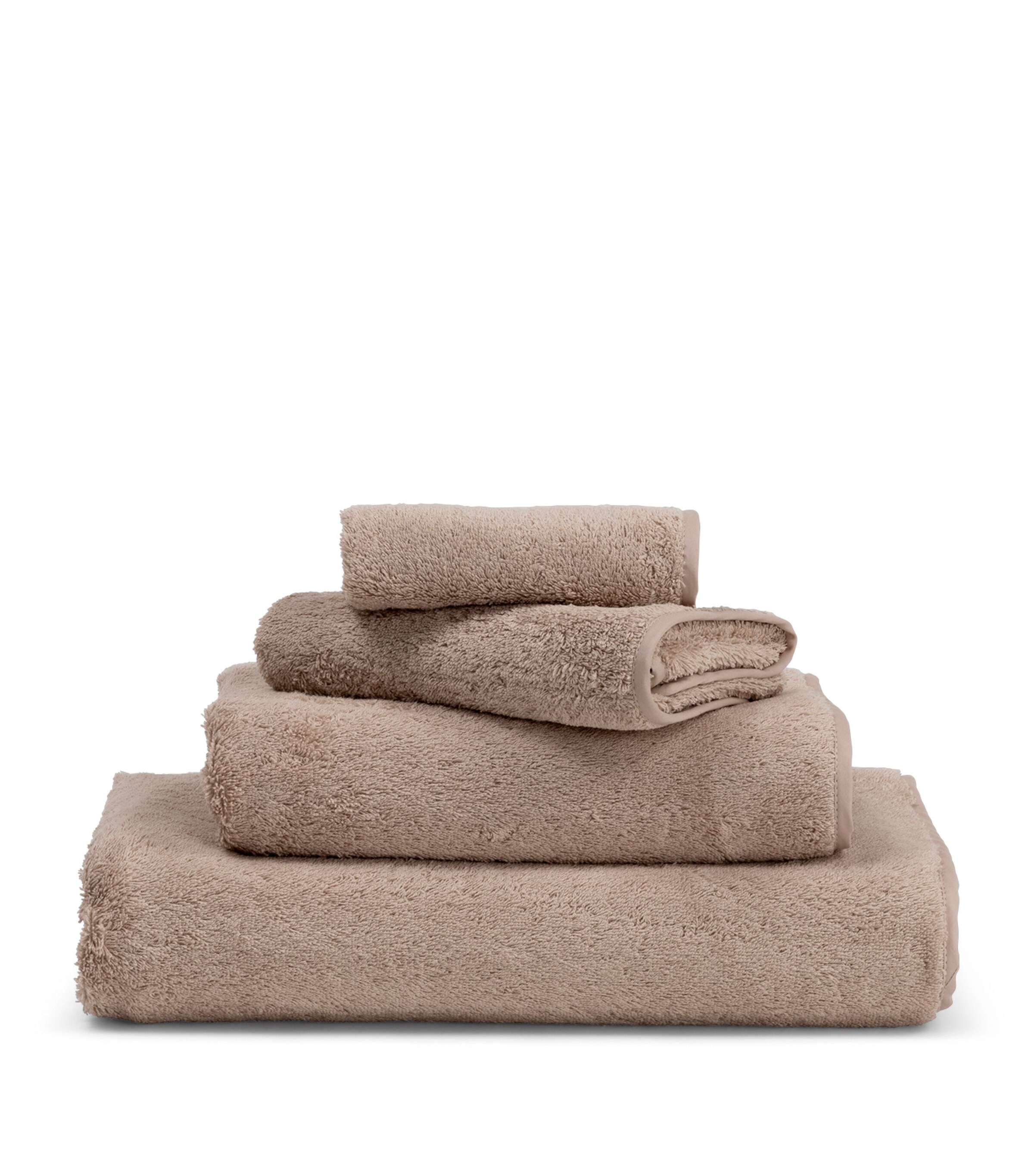 Frette Cotton Unito Hand Towel (60cm x 110cm) Misty Blush Image 4