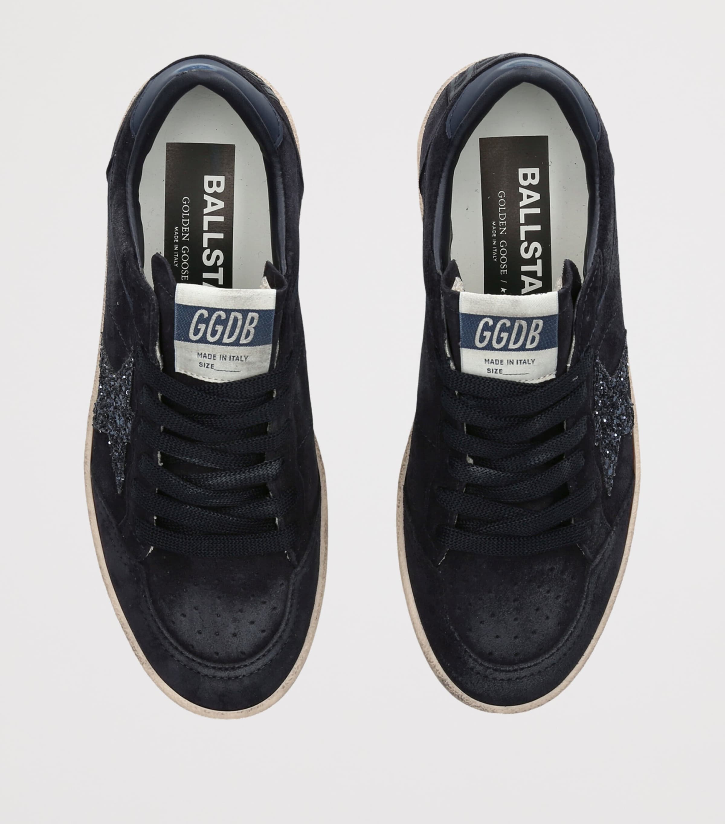Golden Goose Suede Ball Star Sneakers Blue/dark Image 4