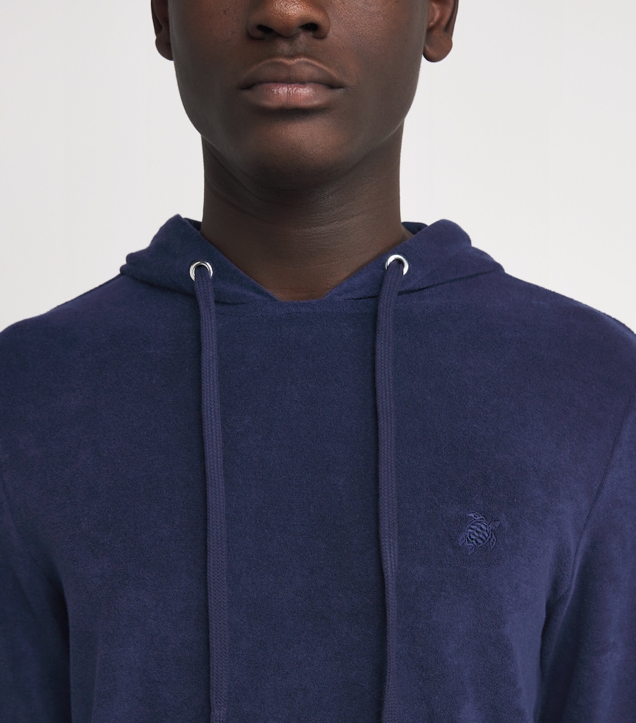 Terry Therapy Hoodie 390-BLEU MARINE Image 6