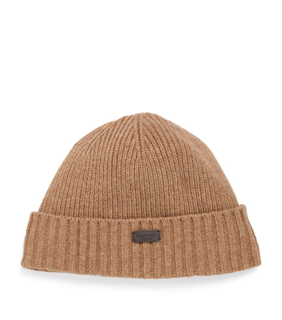 Lambswool-Blend Kelson Beanie SANDSTONE Image 1