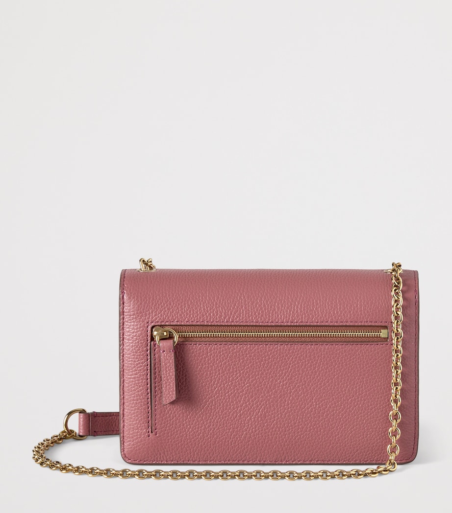 Mulberry Small Darley Cross-Body Bag Pink Scrumpy Image 4
