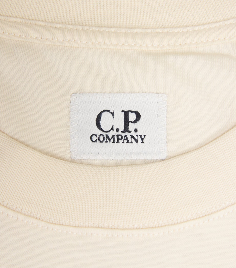 Cotton Logo T-Shirt 402 PISTACHIO SHELL Image 5