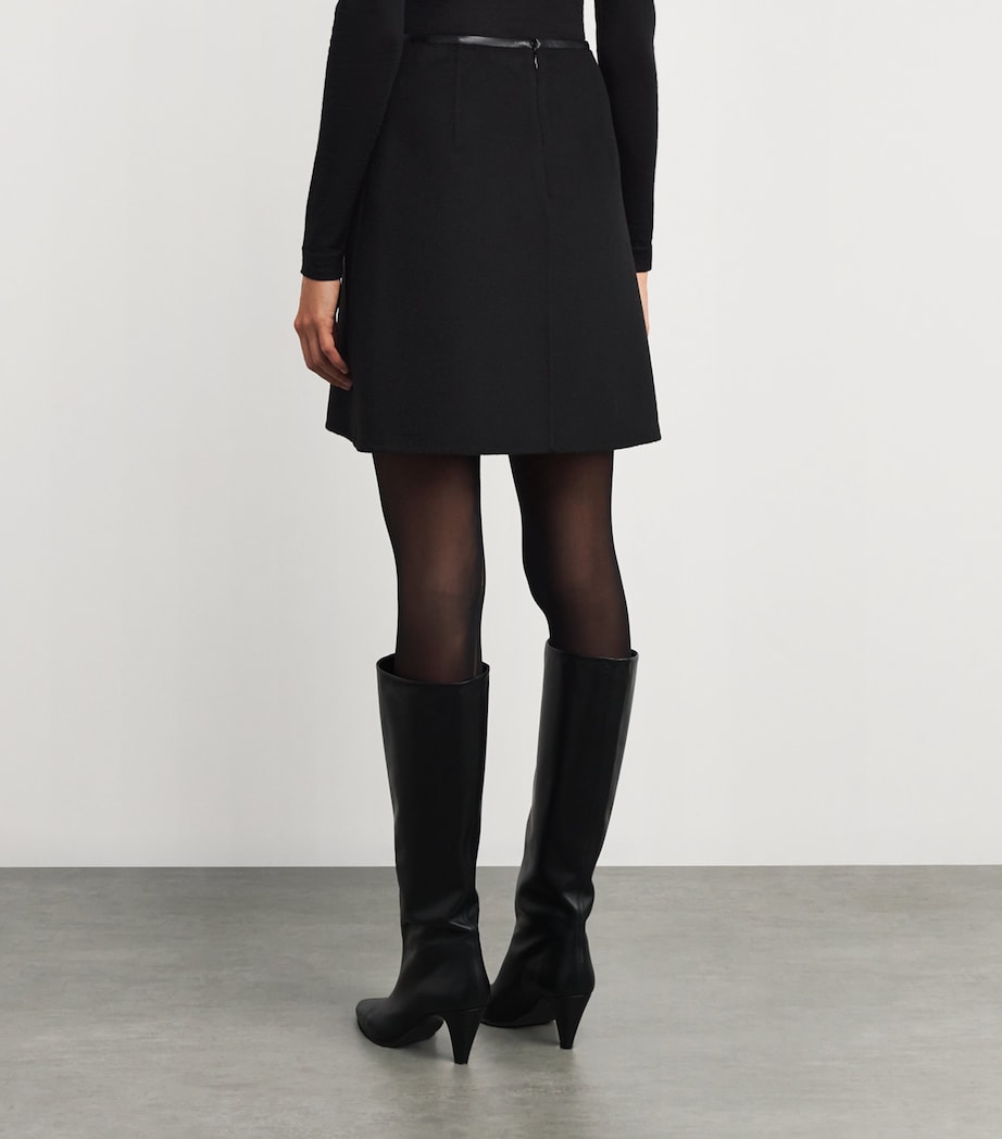 Wool-Cashmere Mini Skirt C99 Image 4