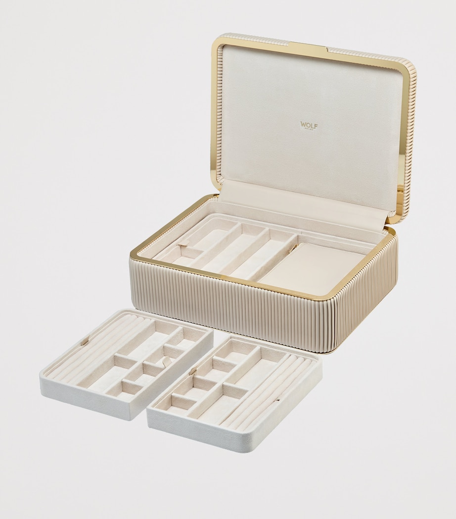 Large Bella Jewellery Box BONE Image 5