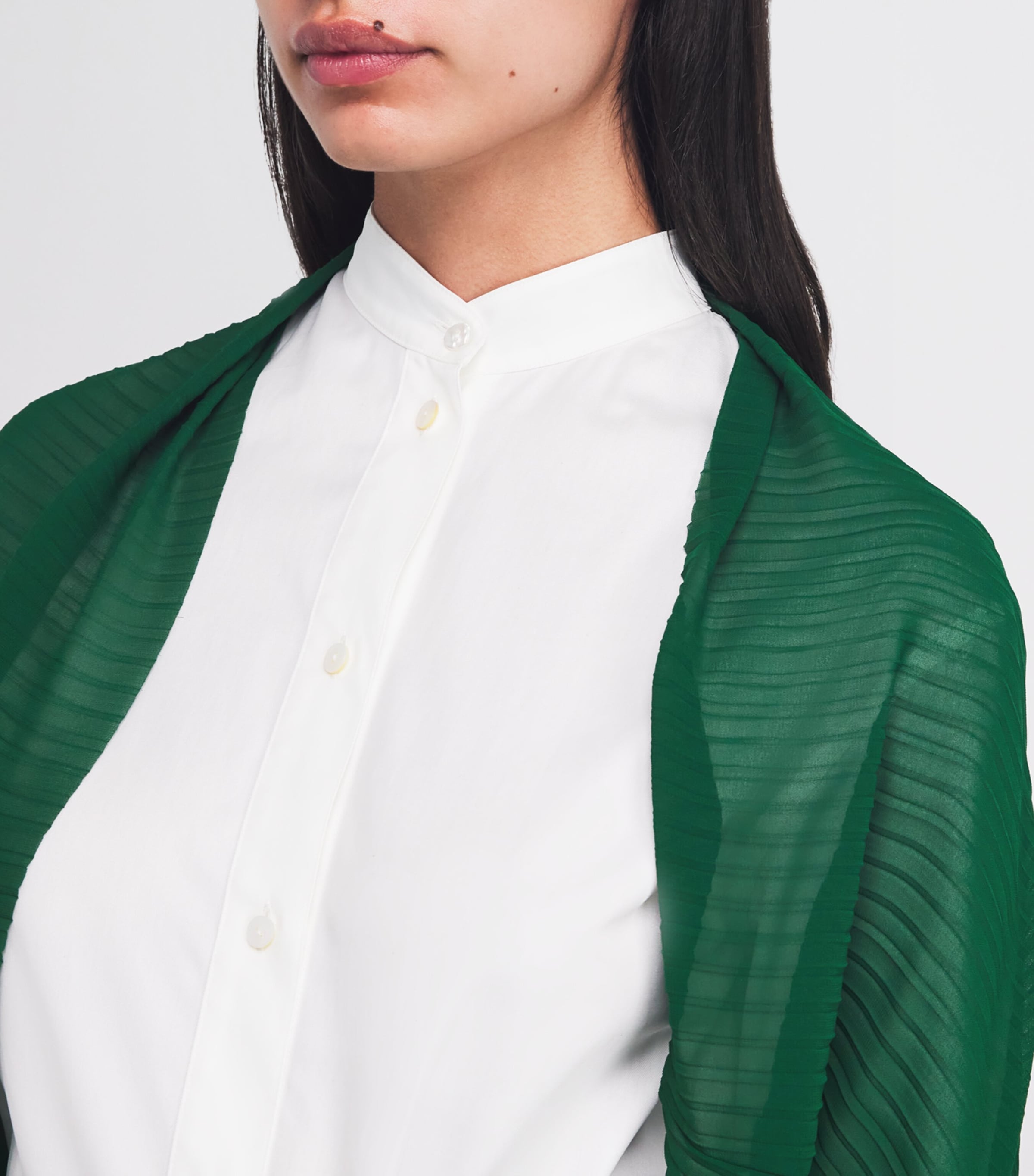 Plissé Stole EMERALD Image 6