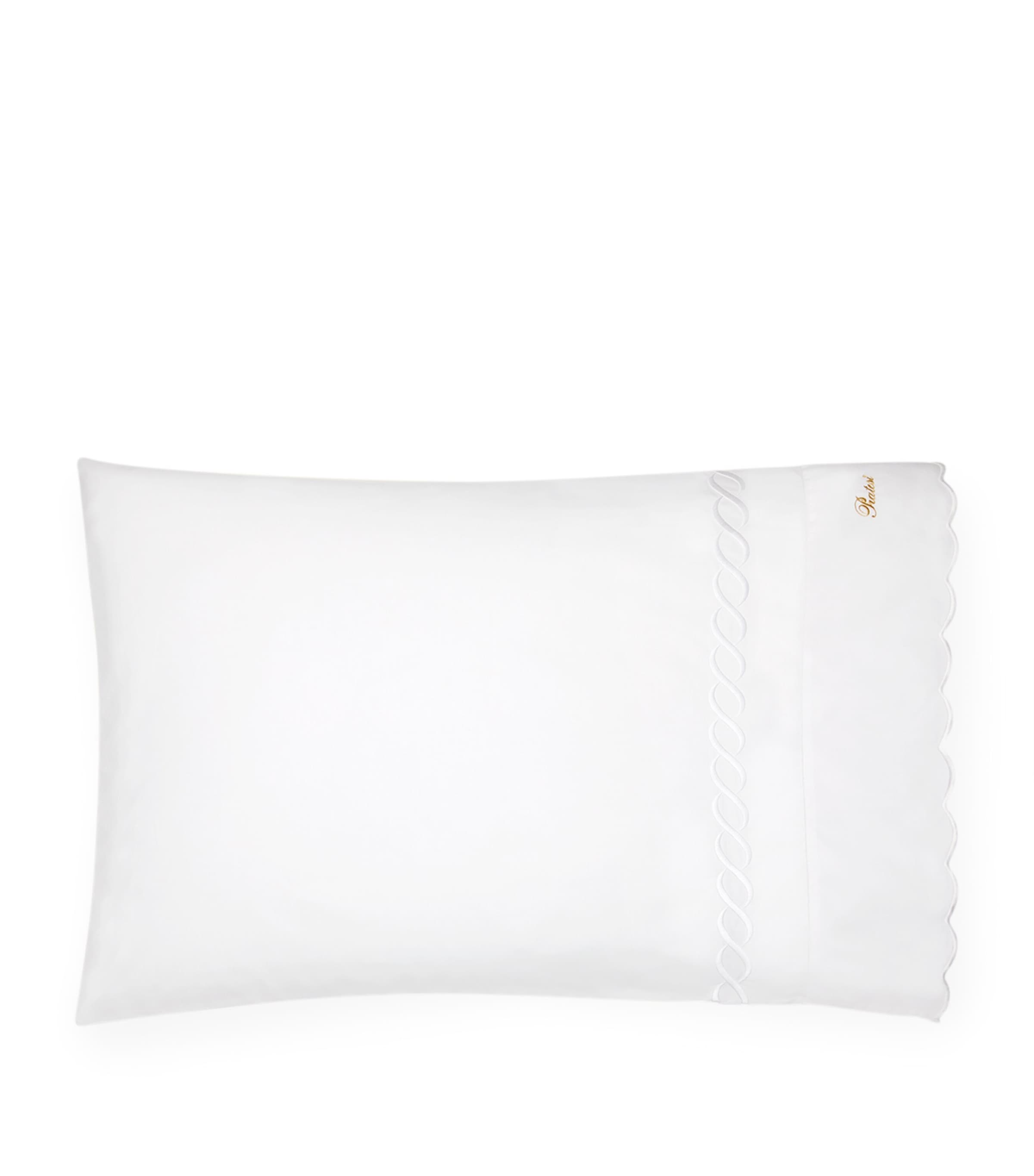 Pratesi Treccia Pillowcase In White