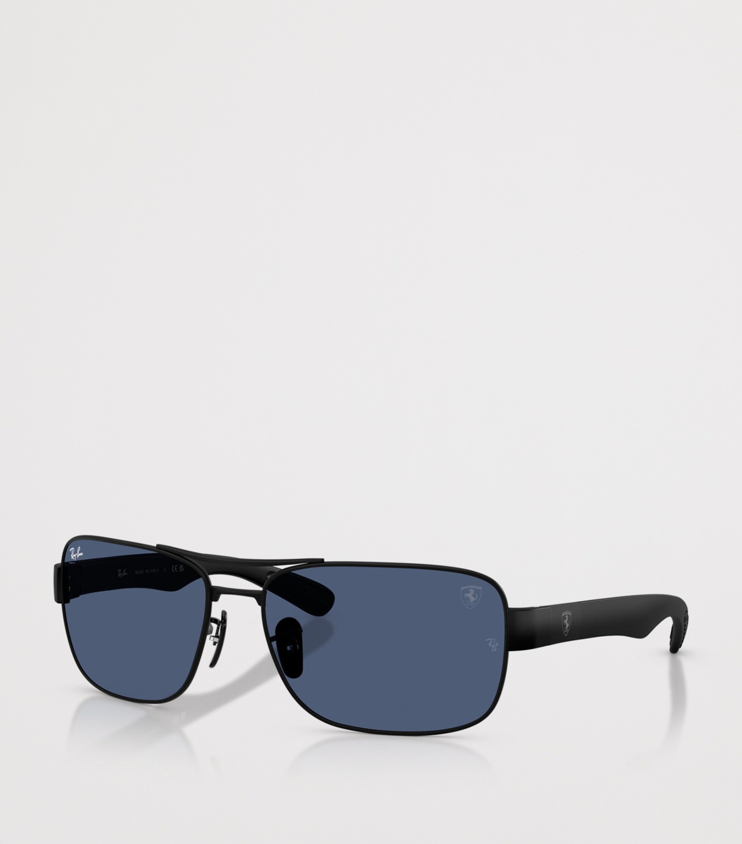 Ray-Ban RB3763M Scuderia Ferrari Collection Square Sunglasses Black Image 2