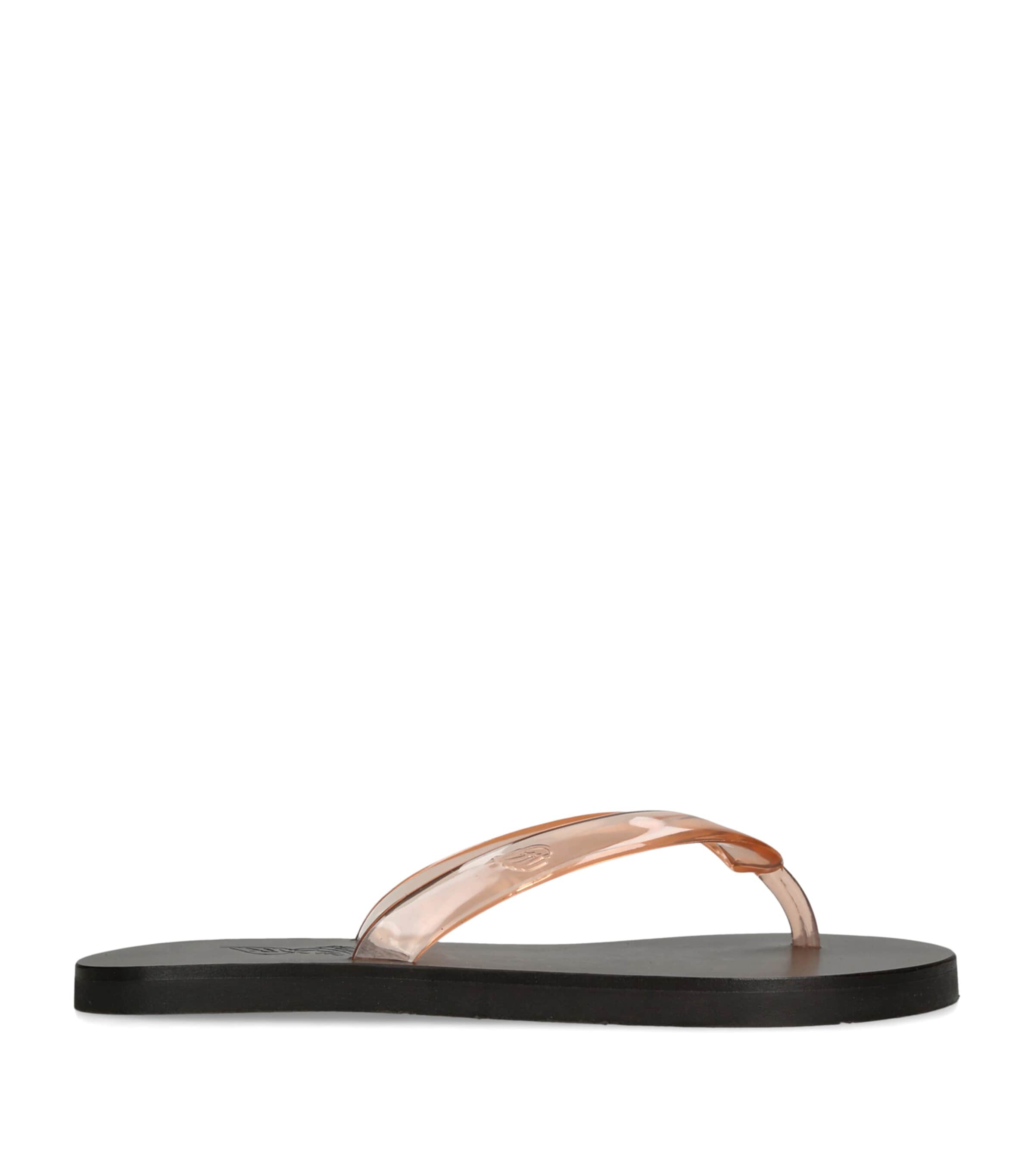 Ancient Greek Sandals Jelly Saionara Flip Flops Pale Pink Image 1