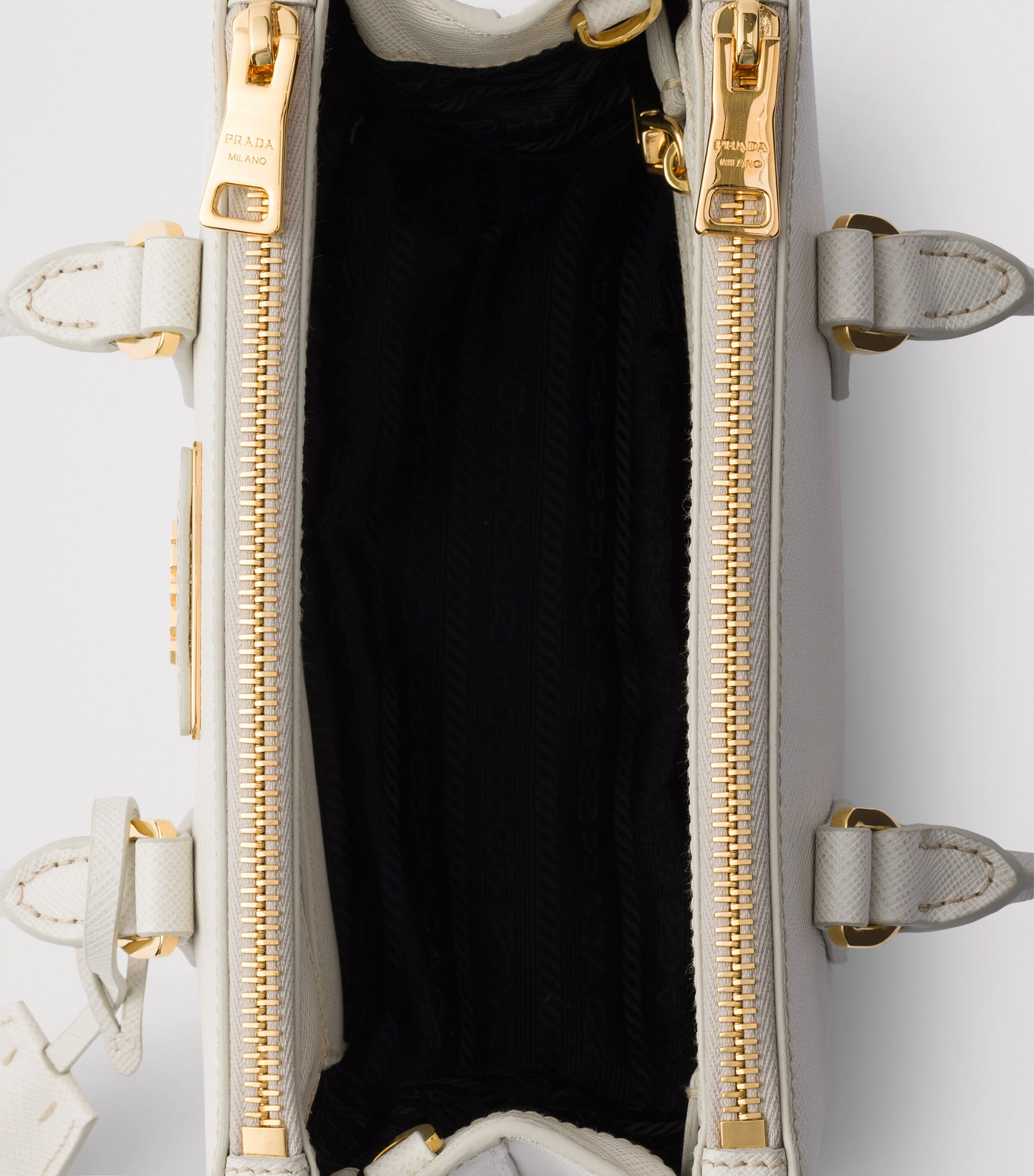 Mini Saffiano Leather Galleria Top-Handle Bag F0K74 Image 5