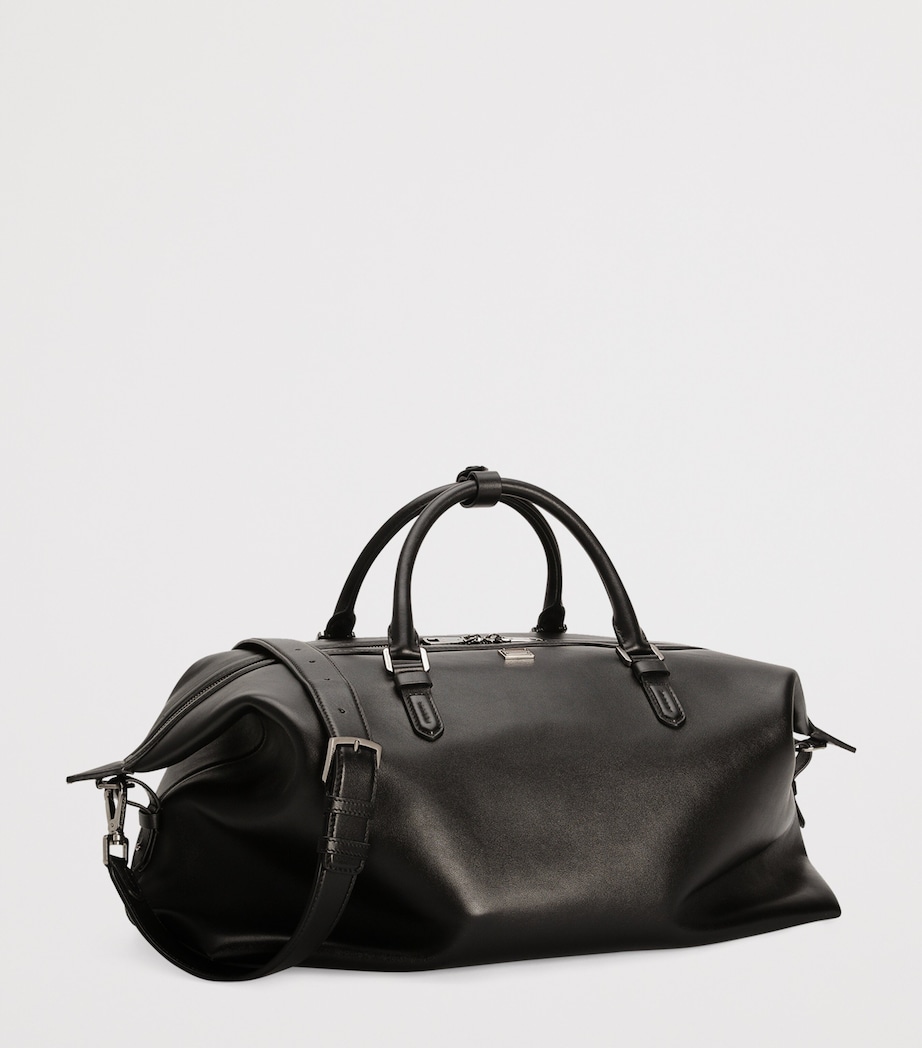 Leather Roma Holdall 80999-BLACK Image 8