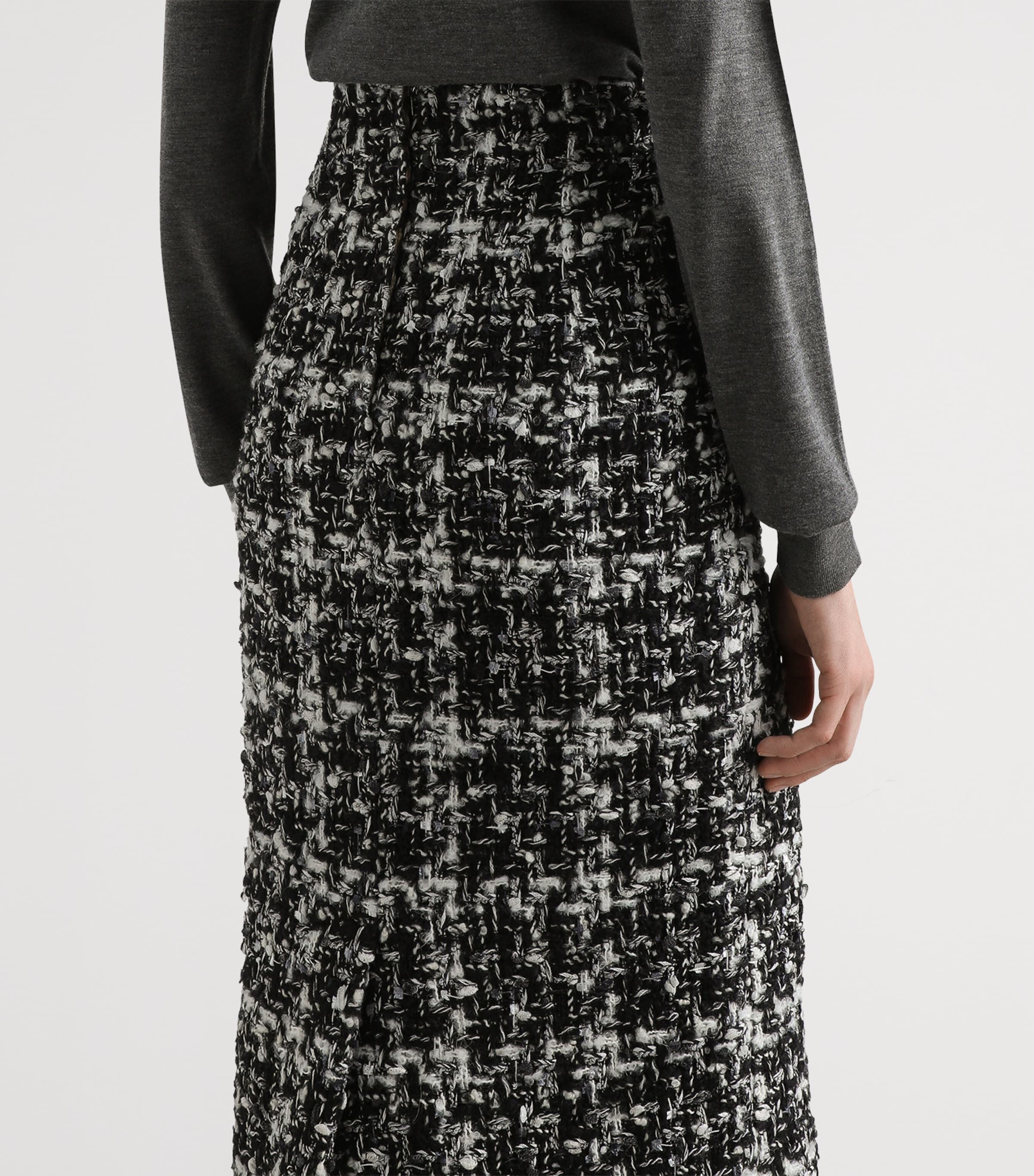 Tweed Midi Skirt S8100-CHECK-TARTAN Image 4