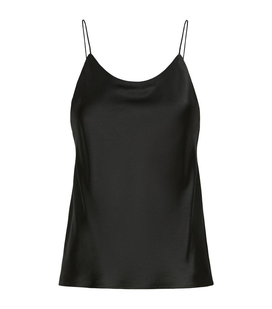 Max Mara Womens Silk Cami Top Black Image 1
