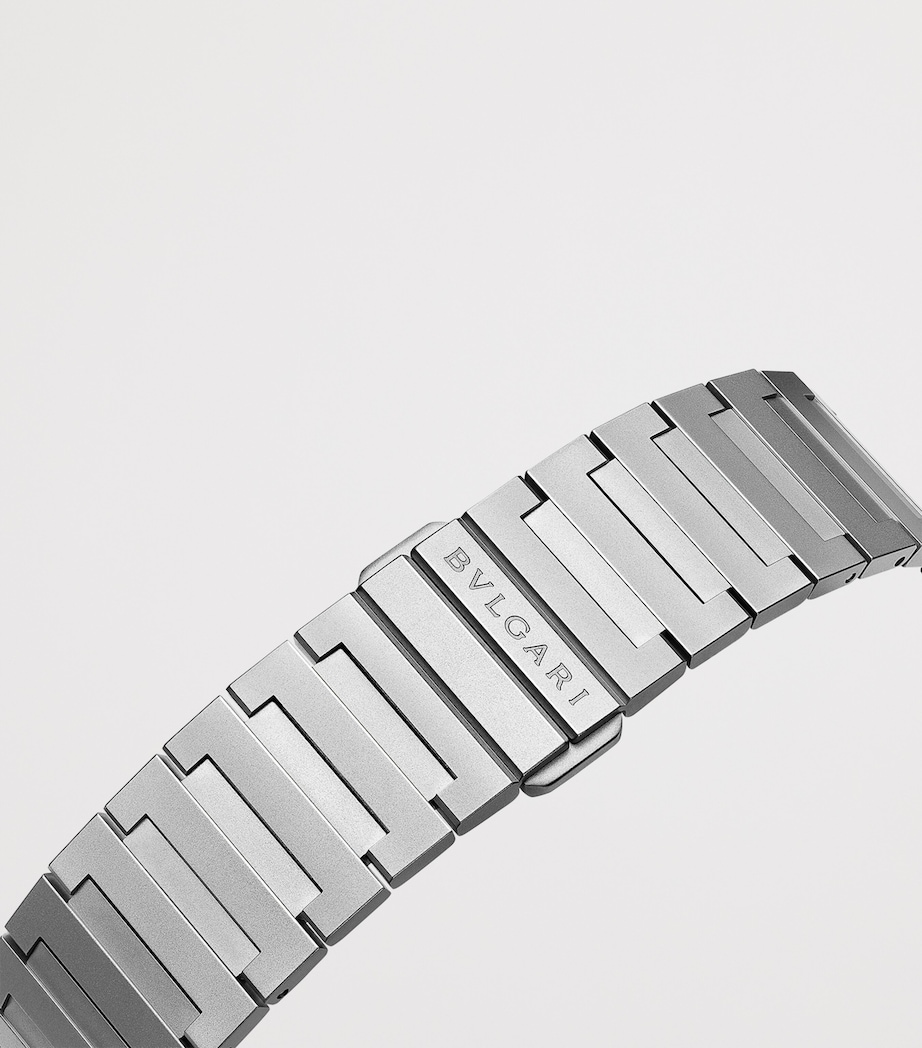Bvlgari Titanium Octo Finissimo Automatic Watch 37mm Grey Image 3