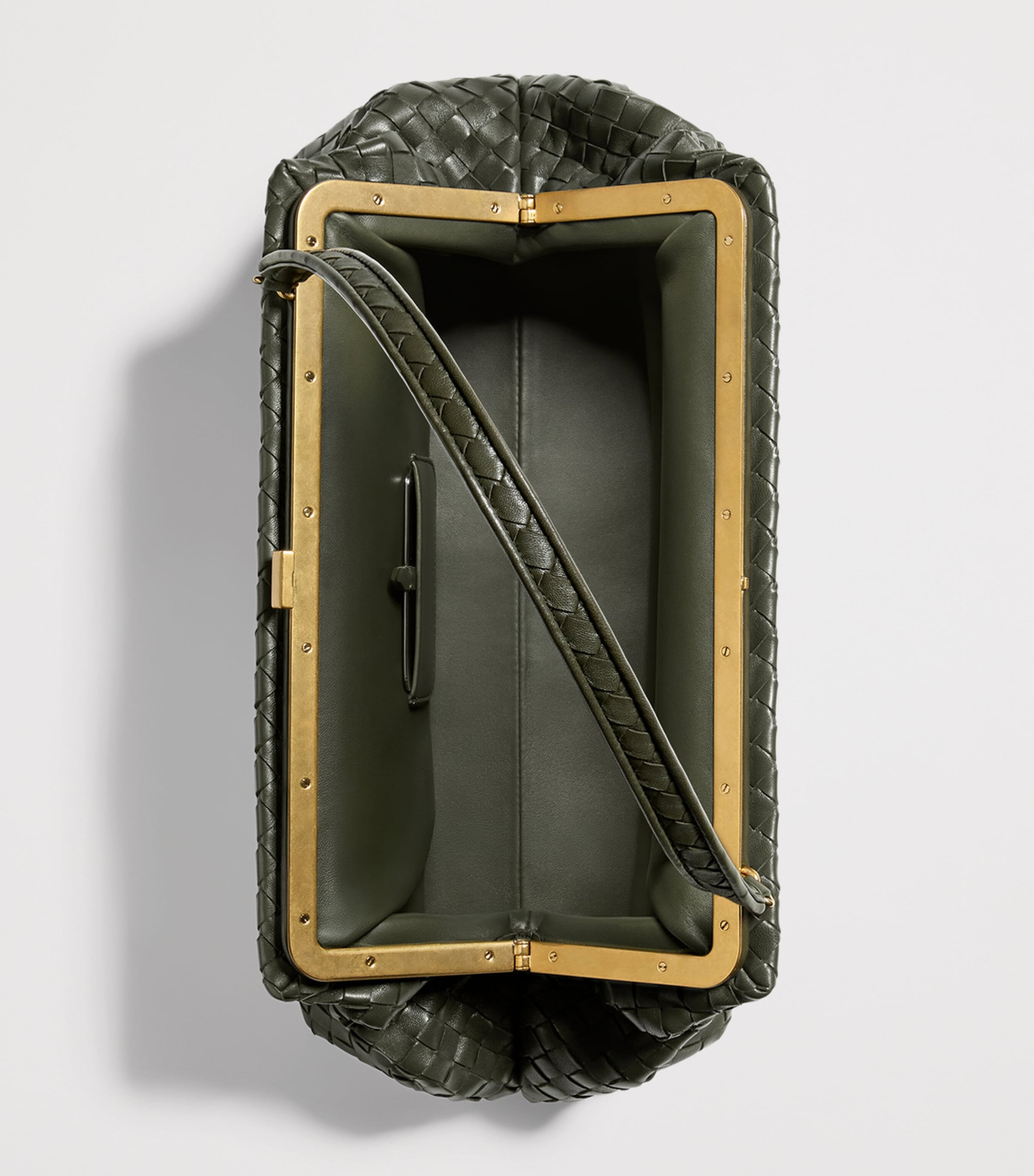 Bottega Veneta Green Leather The 1998 Top-Handle Bag | Harrods JP