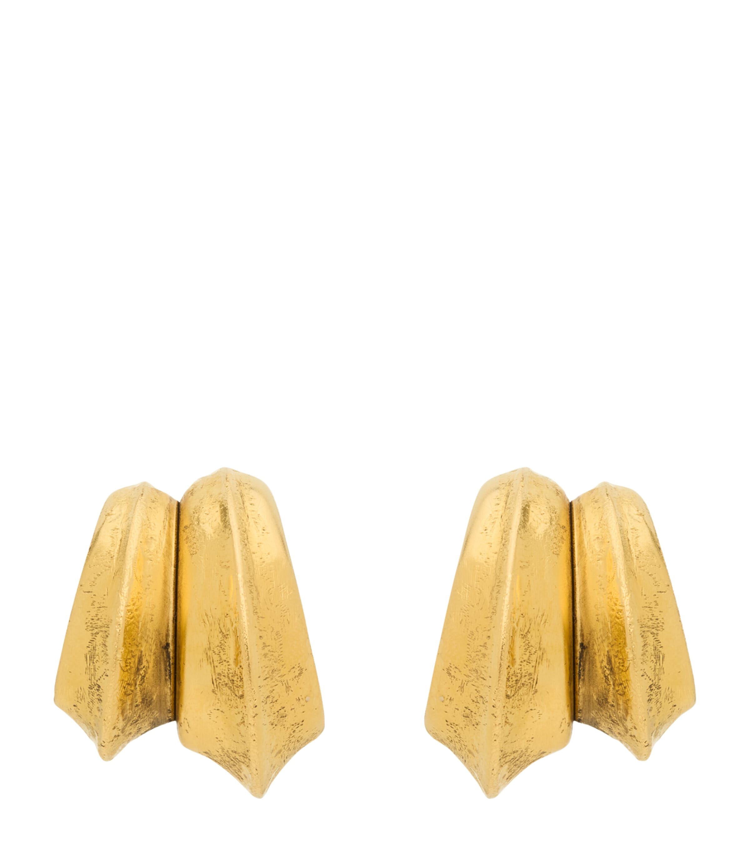 Saint Laurent Double Blade Clip-On Earrings Image 1