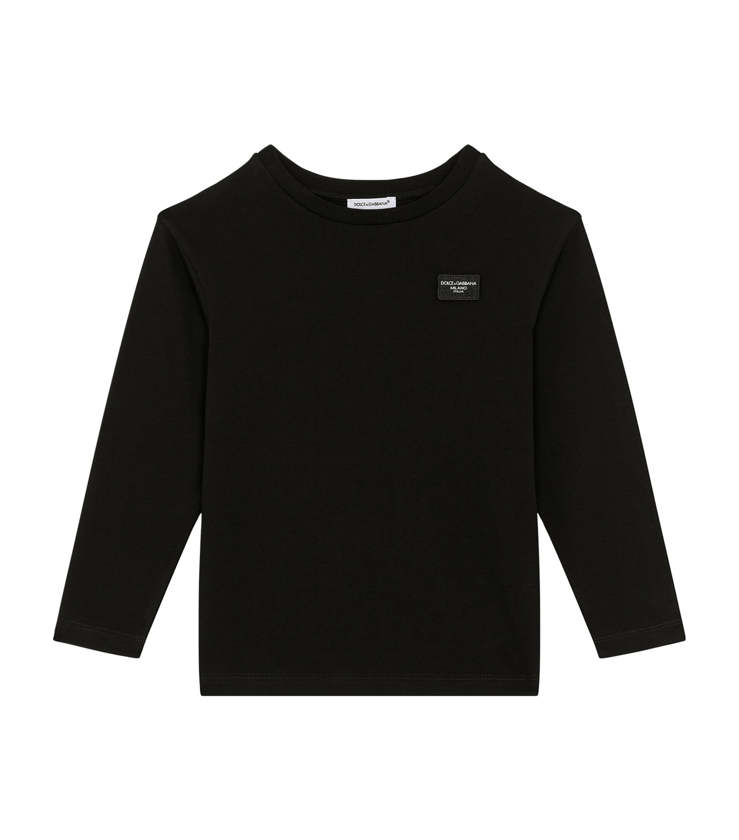 Logo Plaque T-Shirt (2-6 Years) N0000-BLACK Image 1