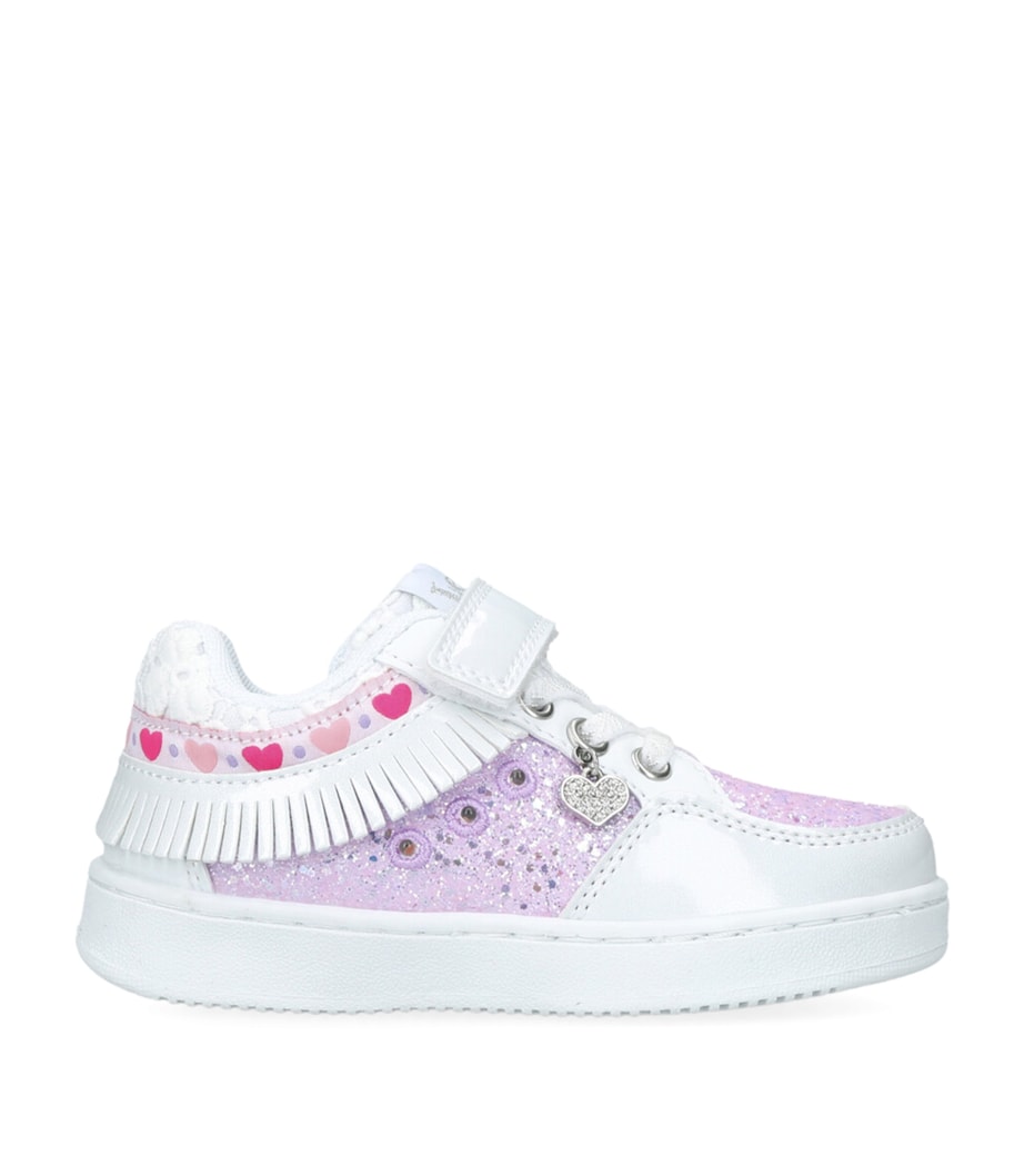Glitter Frangetta Sneakers LILAC Image 1