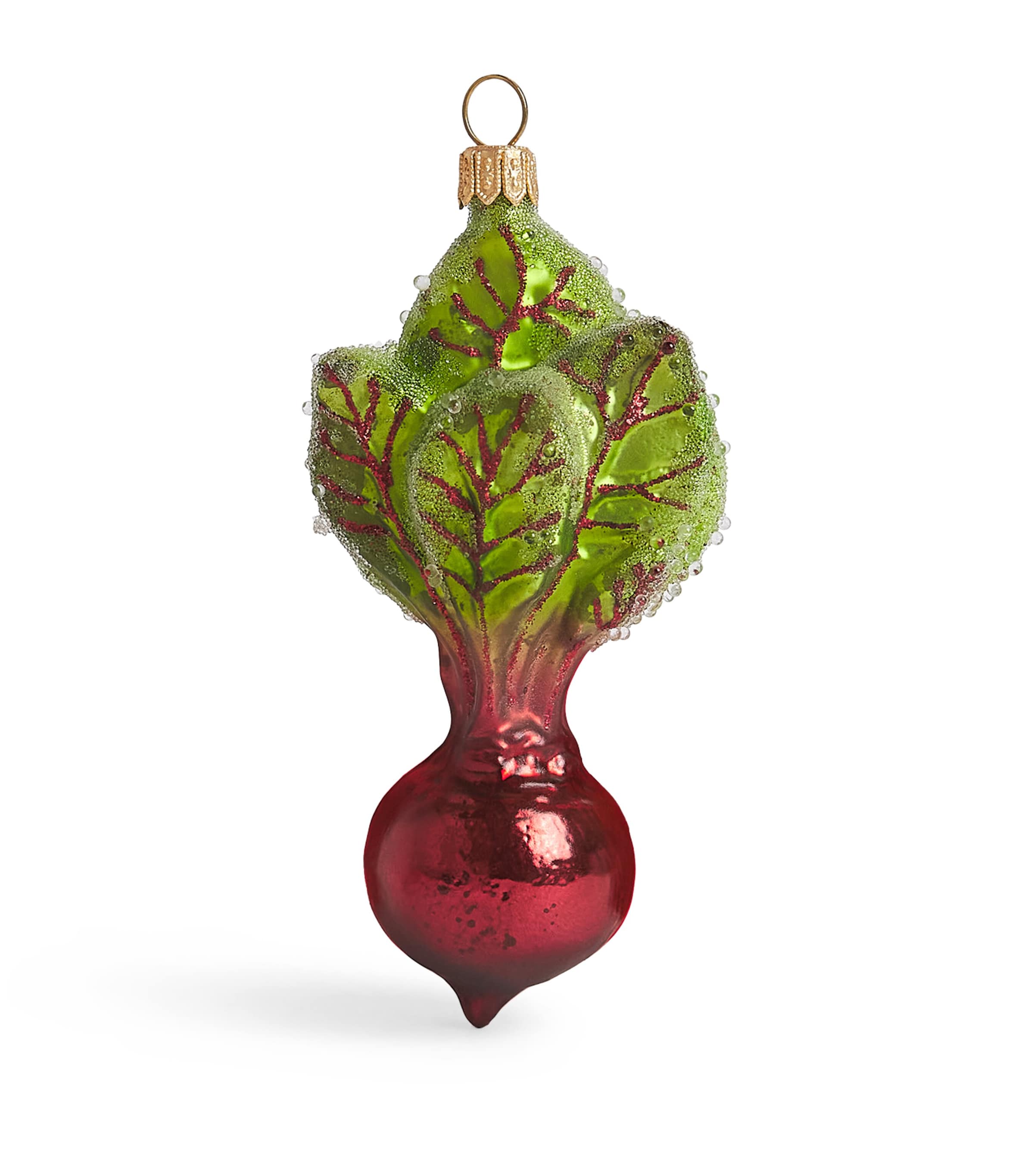 Harrods Beetroot Tree Decoration Image 1